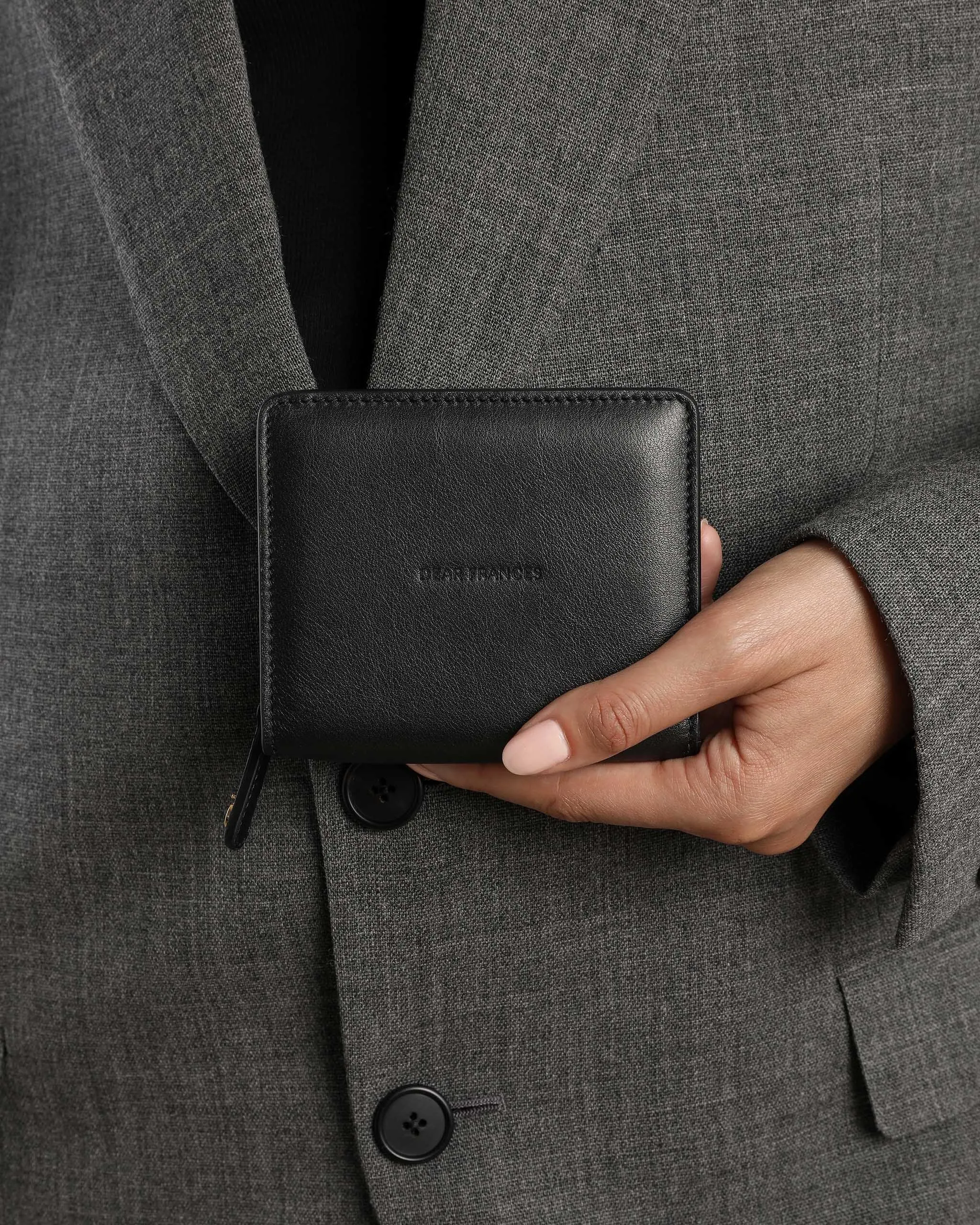 Galdino Zip Wallet, Black sold by Dear Frances product image thumbnail 2