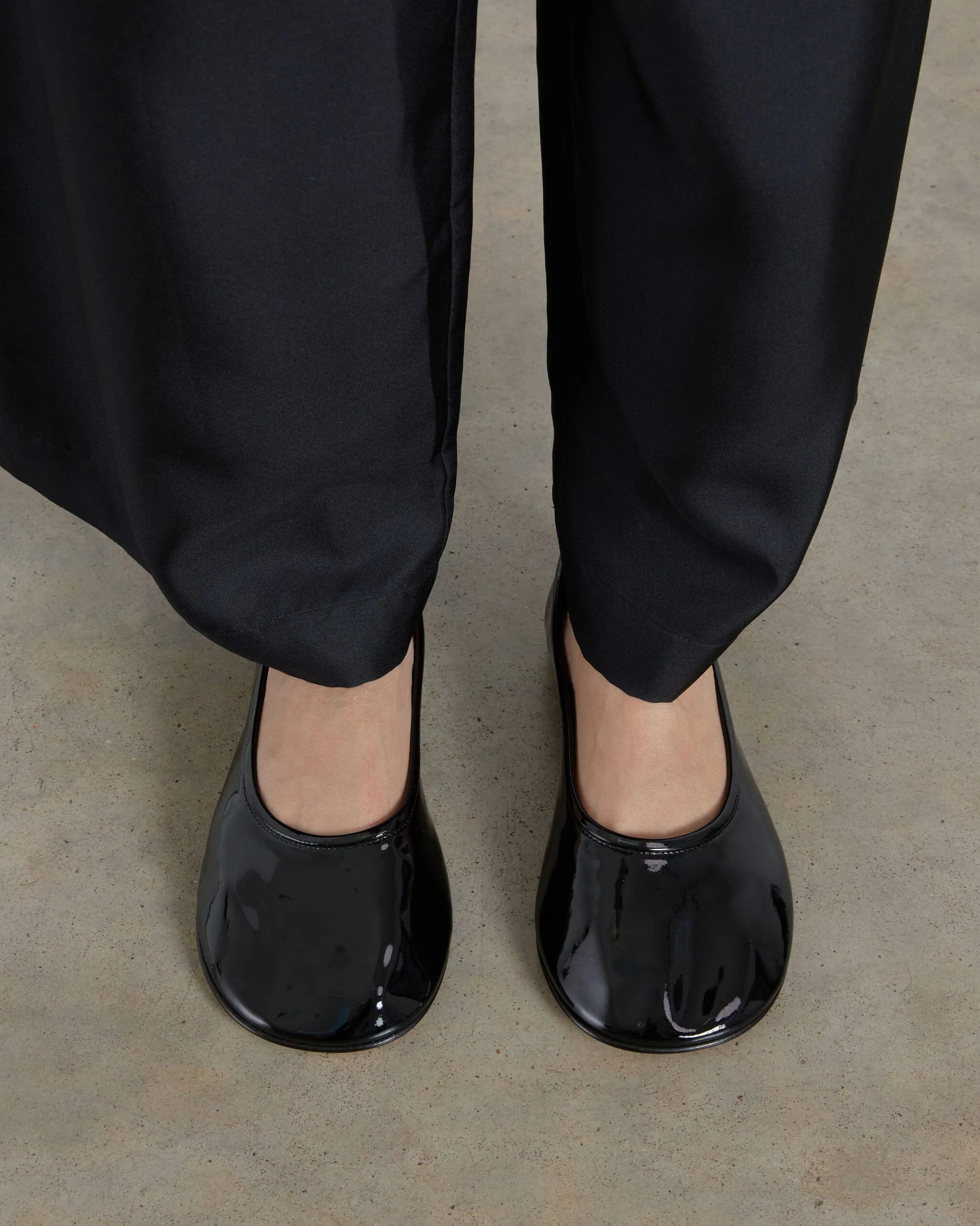 Rina Flat, Black Patent sold by Dear Frances product image thumbnail 5
