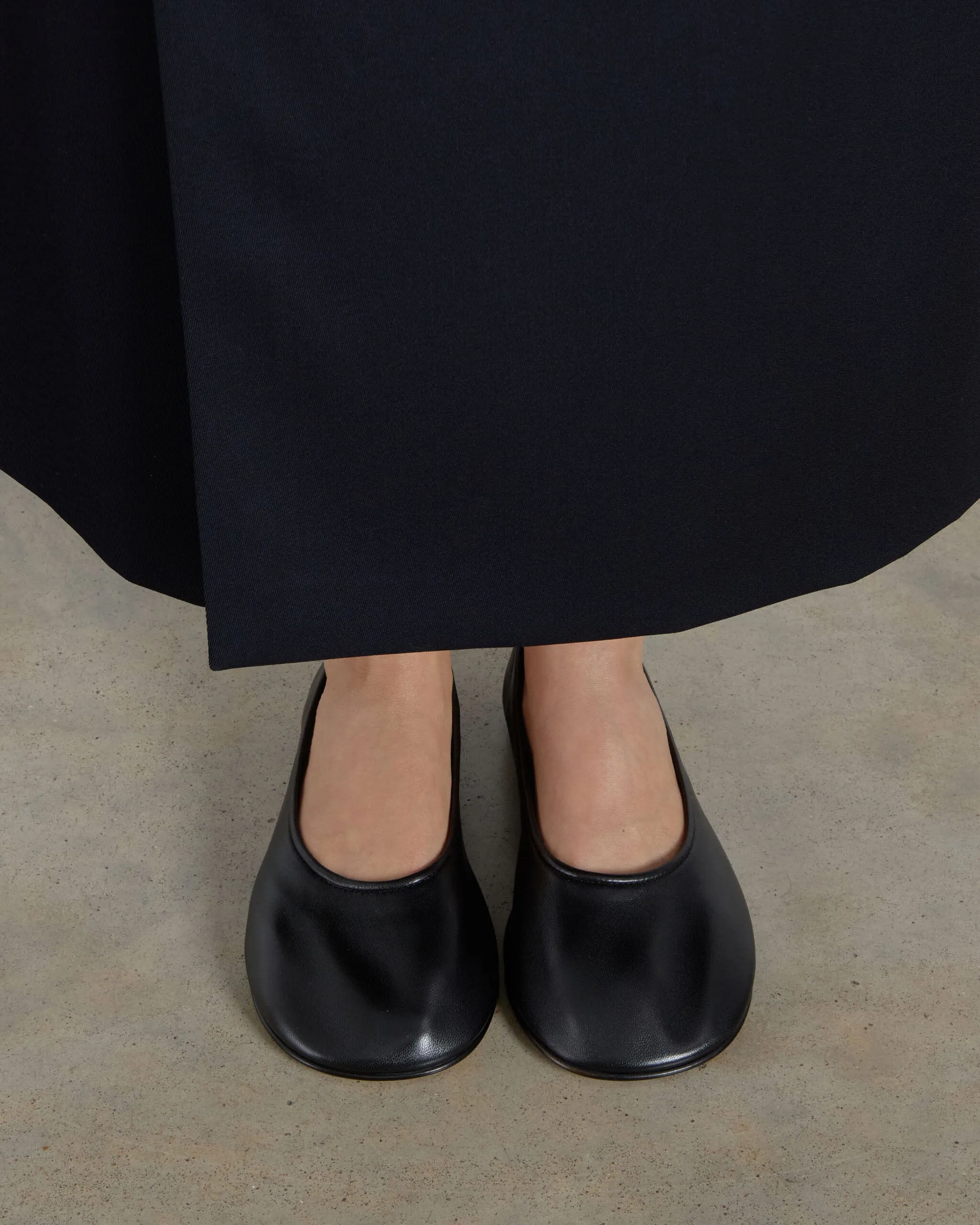 Rina Flat, Black Leather sold by Dear Frances product image thumbnail 4