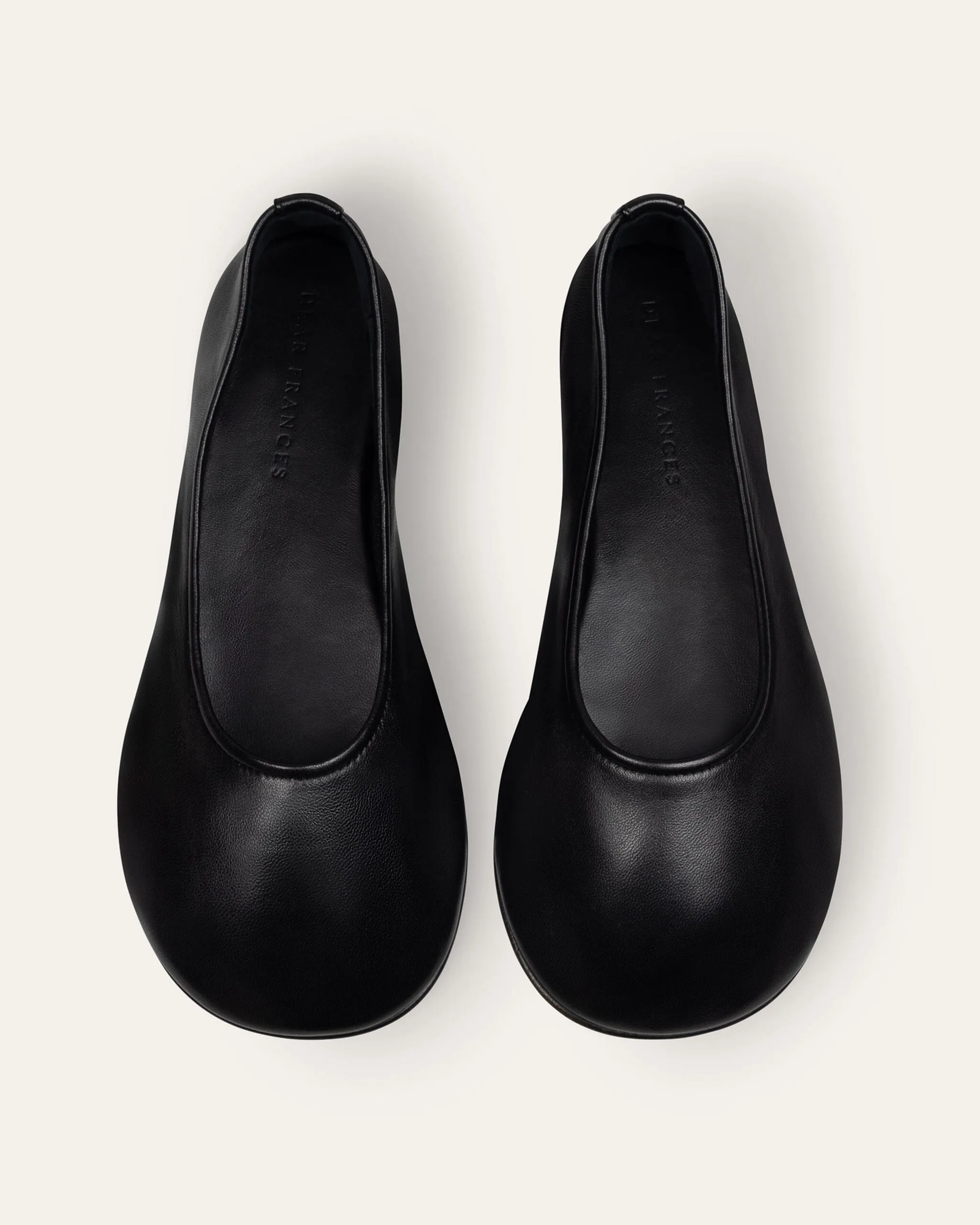 Rina Flat, Black Leather sold by Dear Frances product image thumbnail 2
