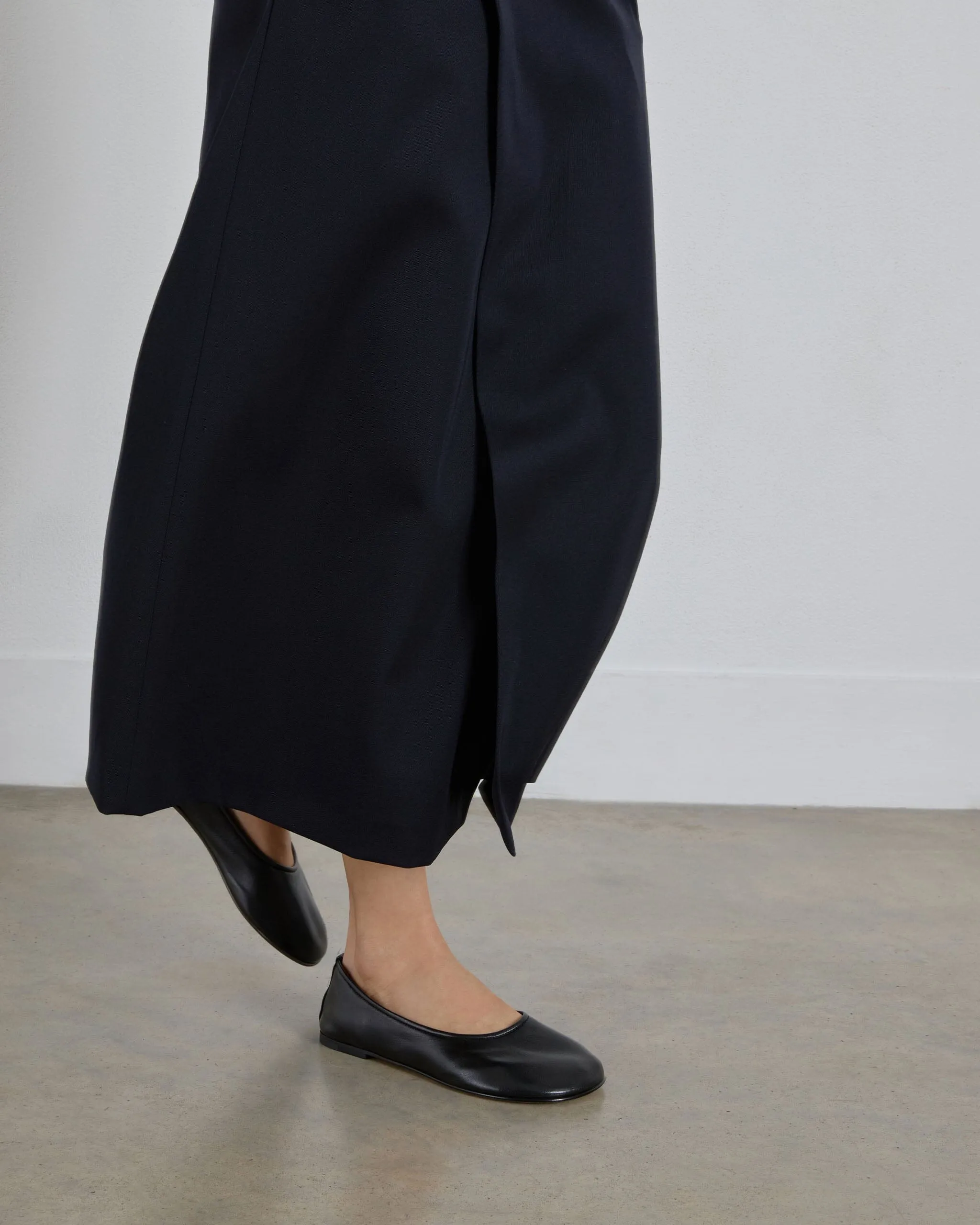 Rina Flat, Black Leather sold by Dear Frances product image thumbnail 5