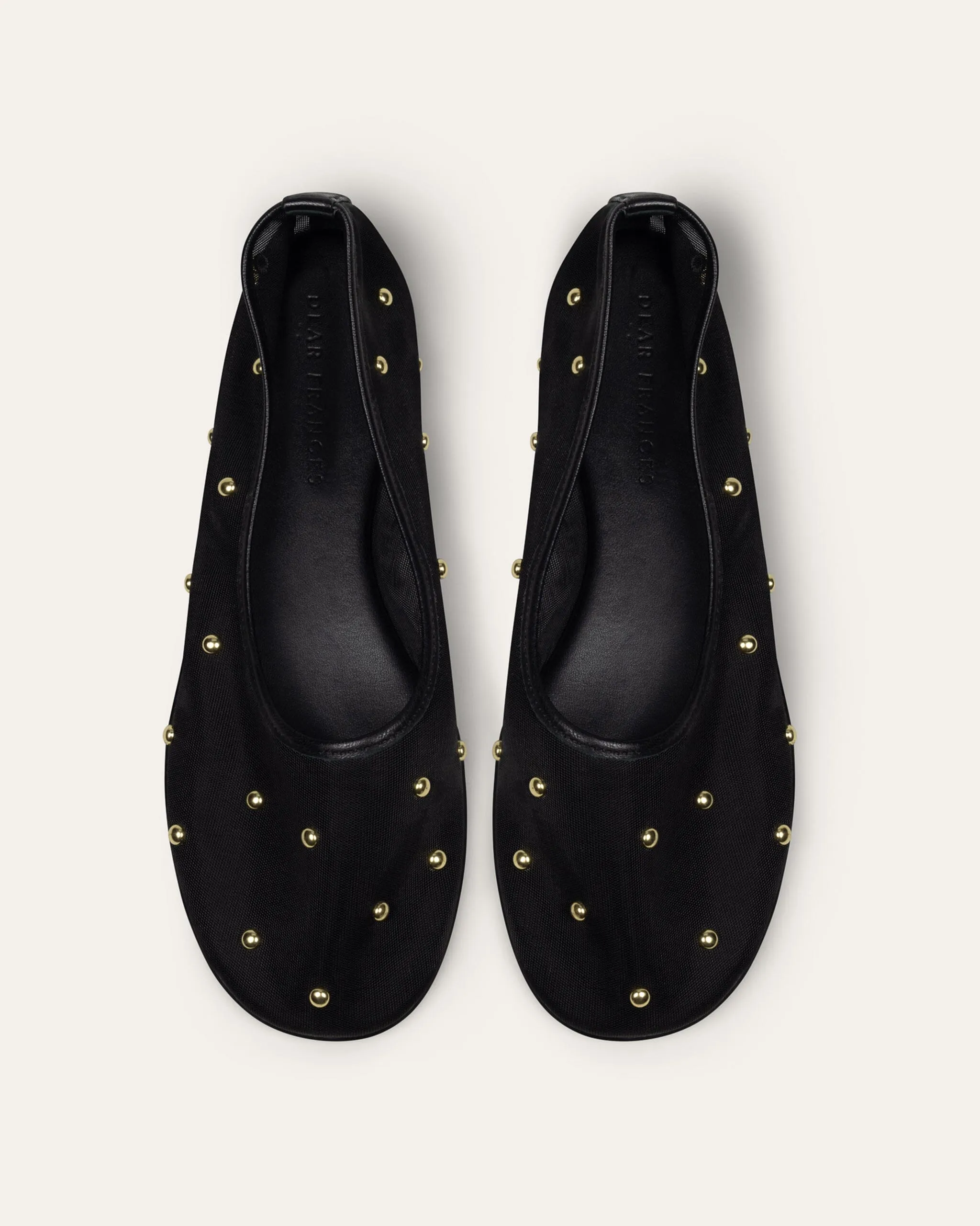 Balla Studs, Black Mesh sold by Dear Frances product image thumbnail 2