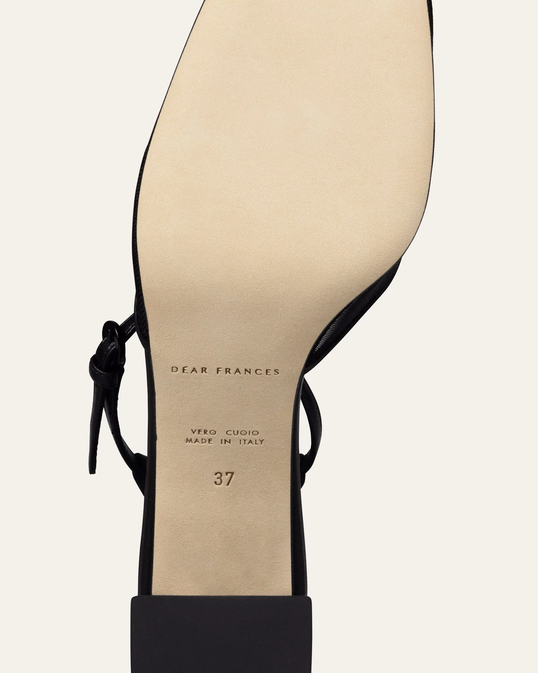 Felice Pump, Black Mesh sold by Dear Frances product image thumbnail 3