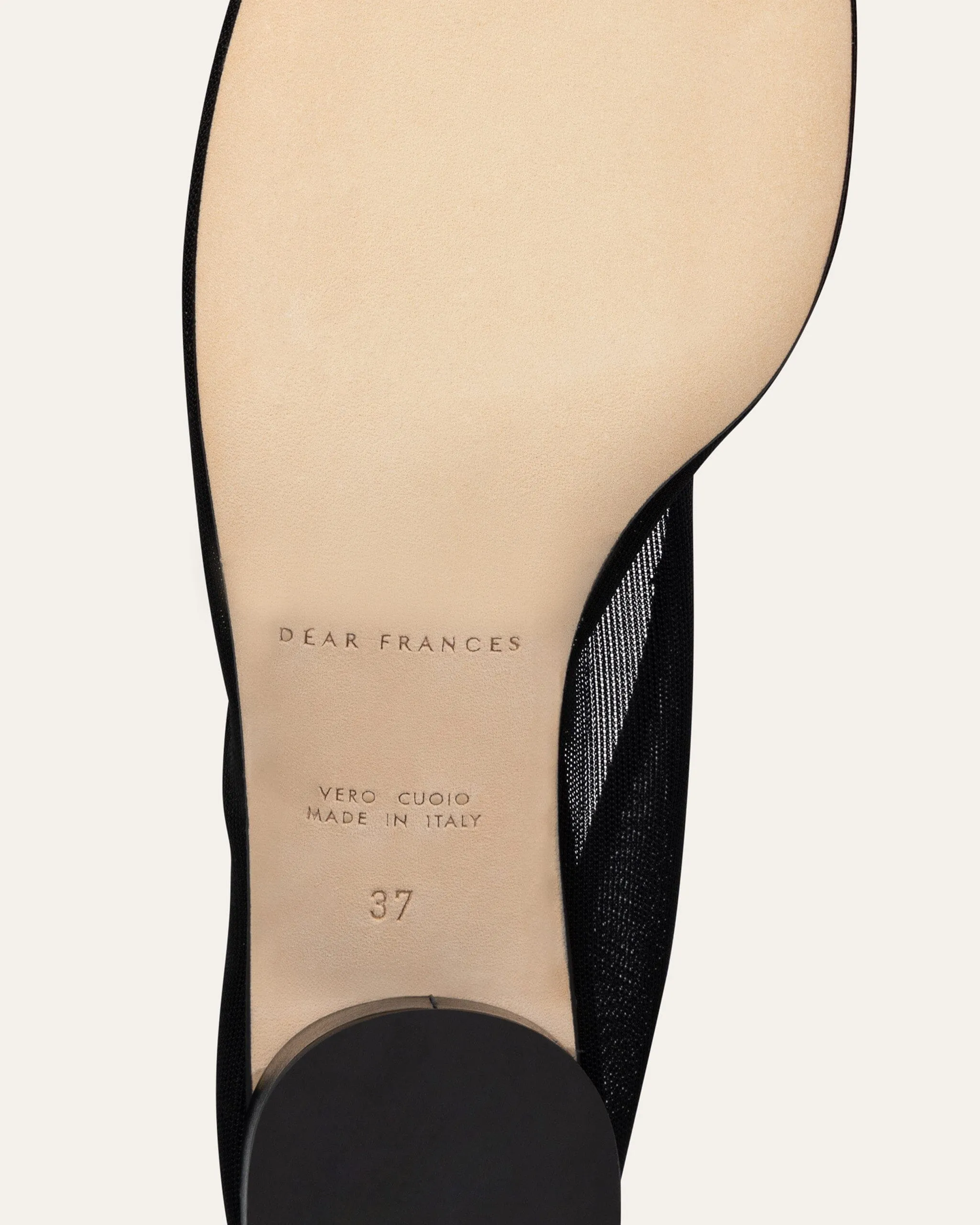 Balla Pump, Black Mesh sold by Dear Frances product image thumbnail 3