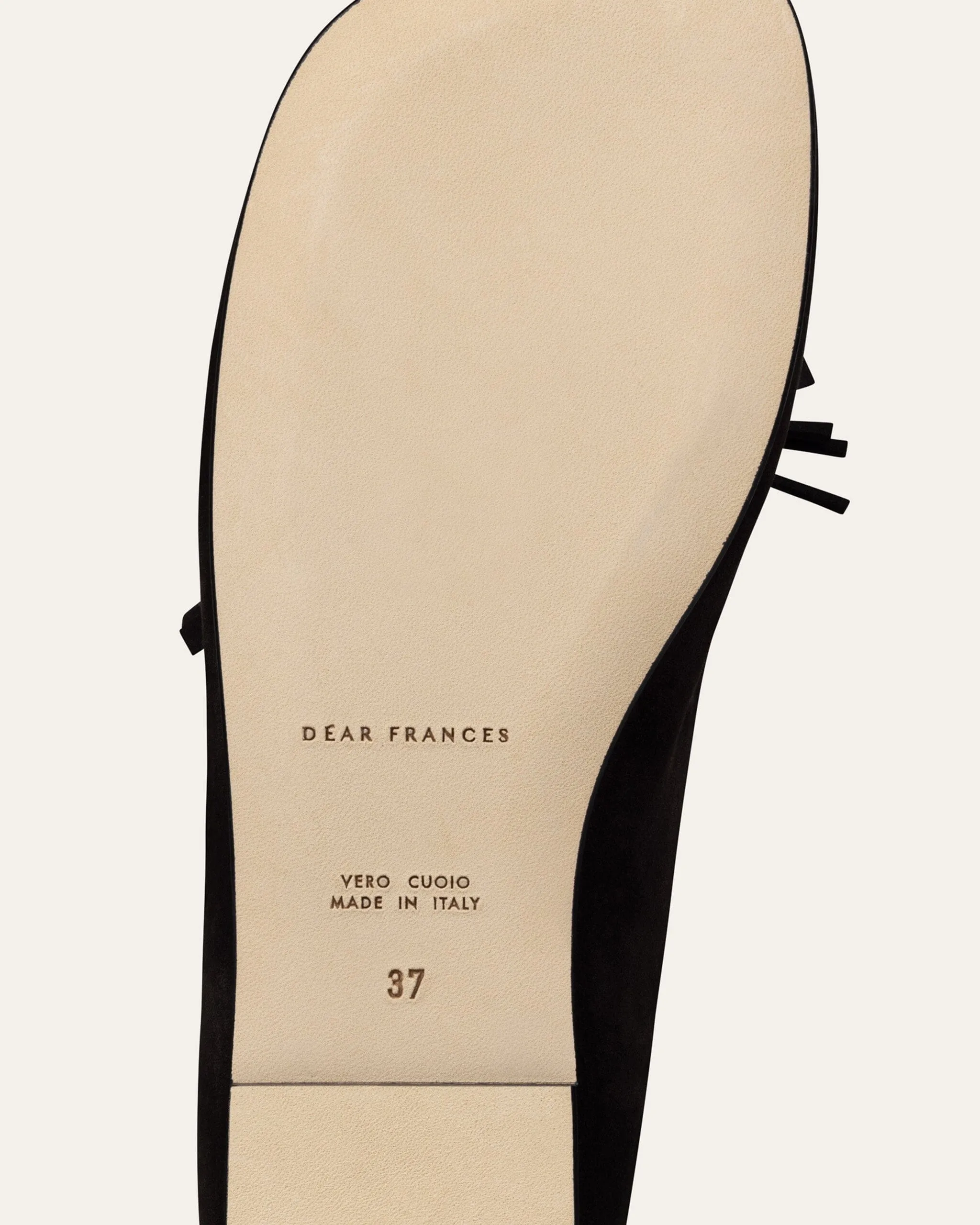 Drew Tassels, Brown Suede sold by Dear Frances product image thumbnail 3