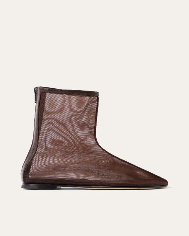 Balla Bootie, Coffee Mesh sold by Dear Frances