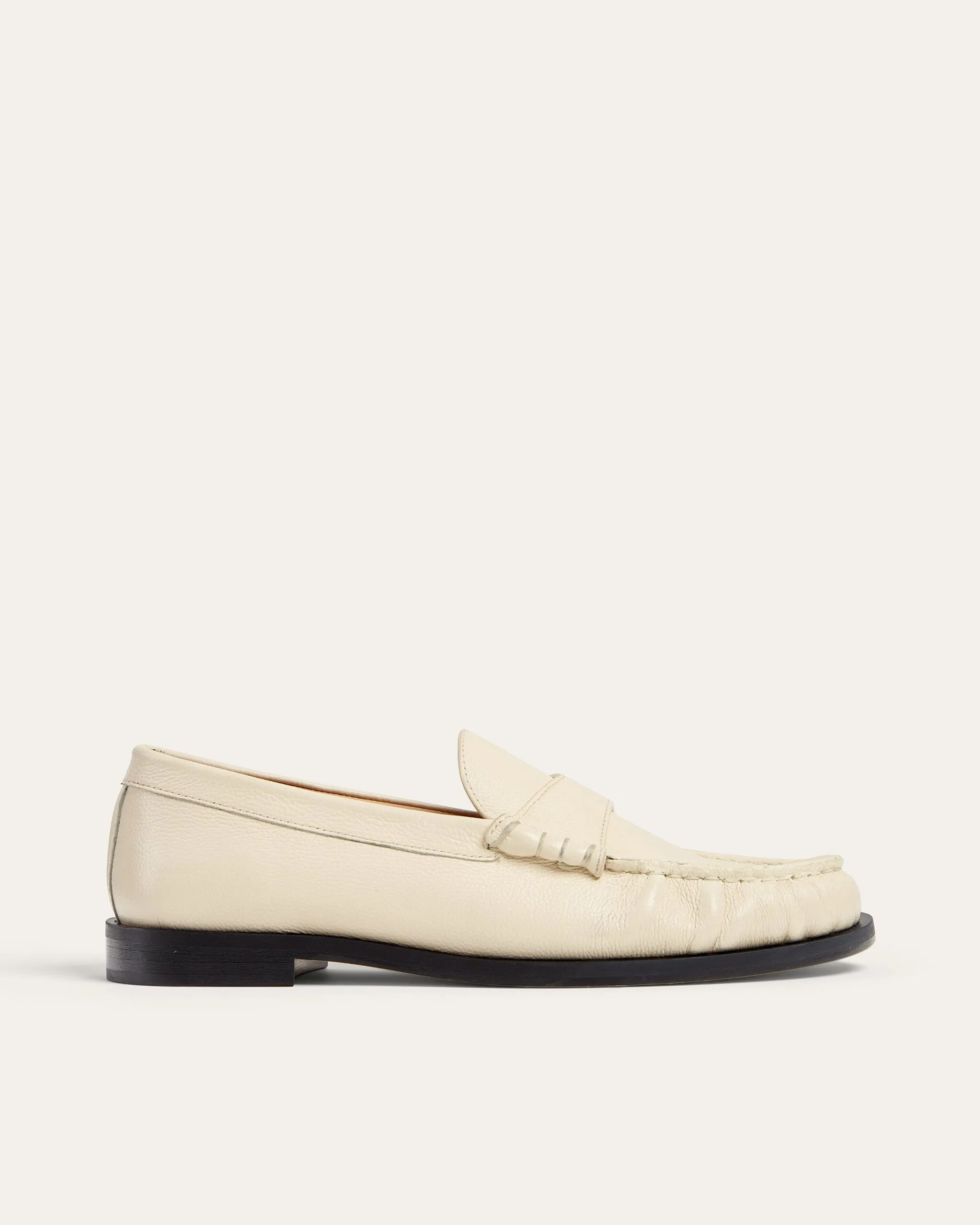 Luca loafer, Crema sold by Dear Frances