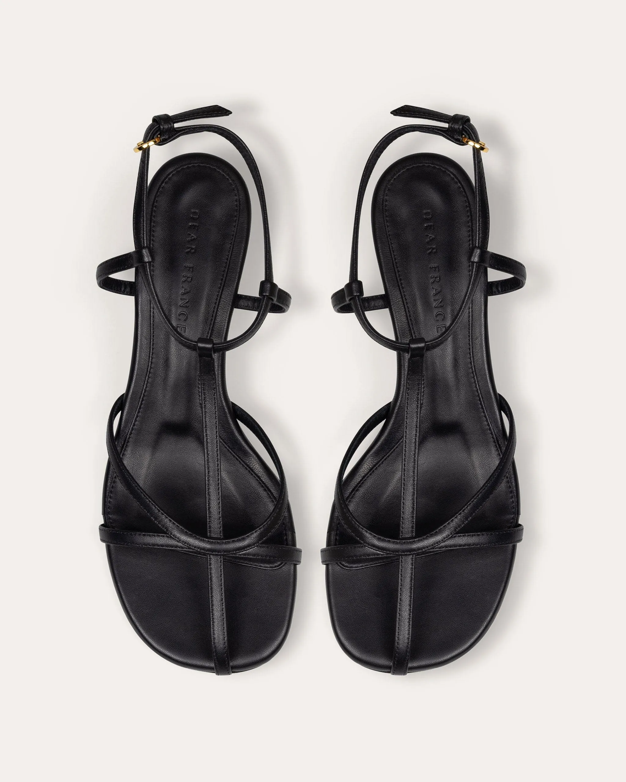 Tee Sandal, Black sold by Dear Frances product image thumbnail 2