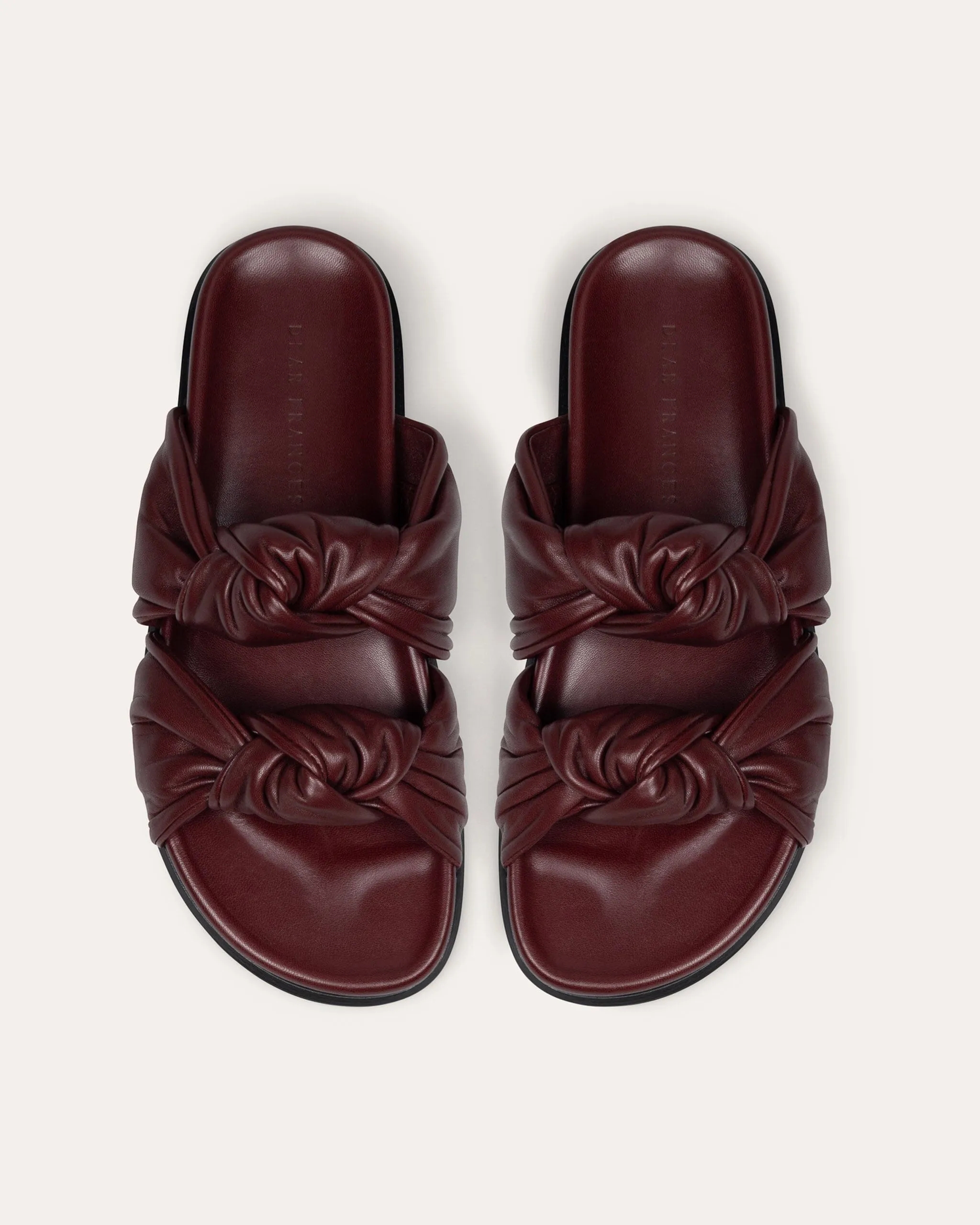 Tye Slide, Bordeaux sold by Dear Frances product image thumbnail 2