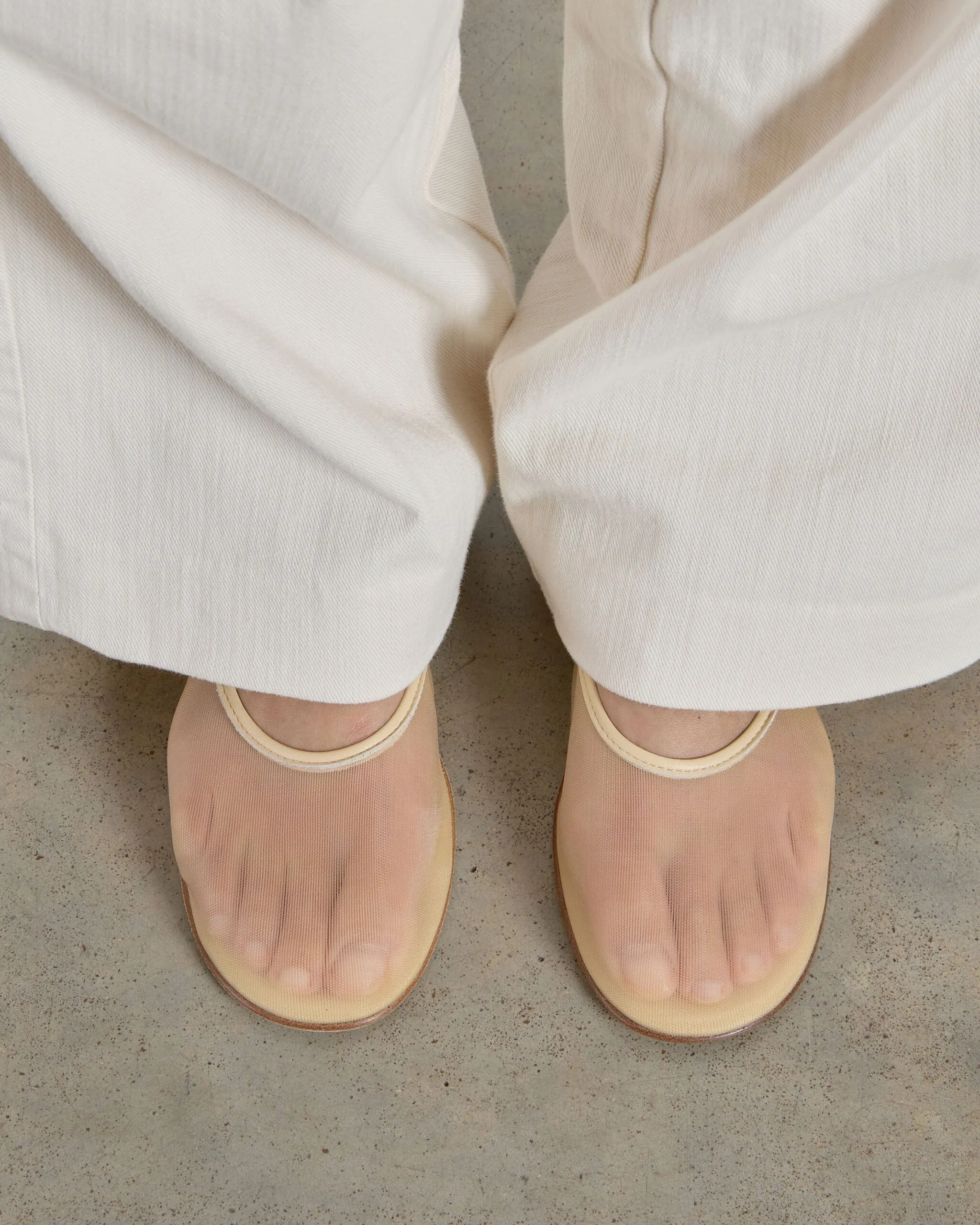 Balla Mesh, Crema sold by Dear Frances product image thumbnail 4