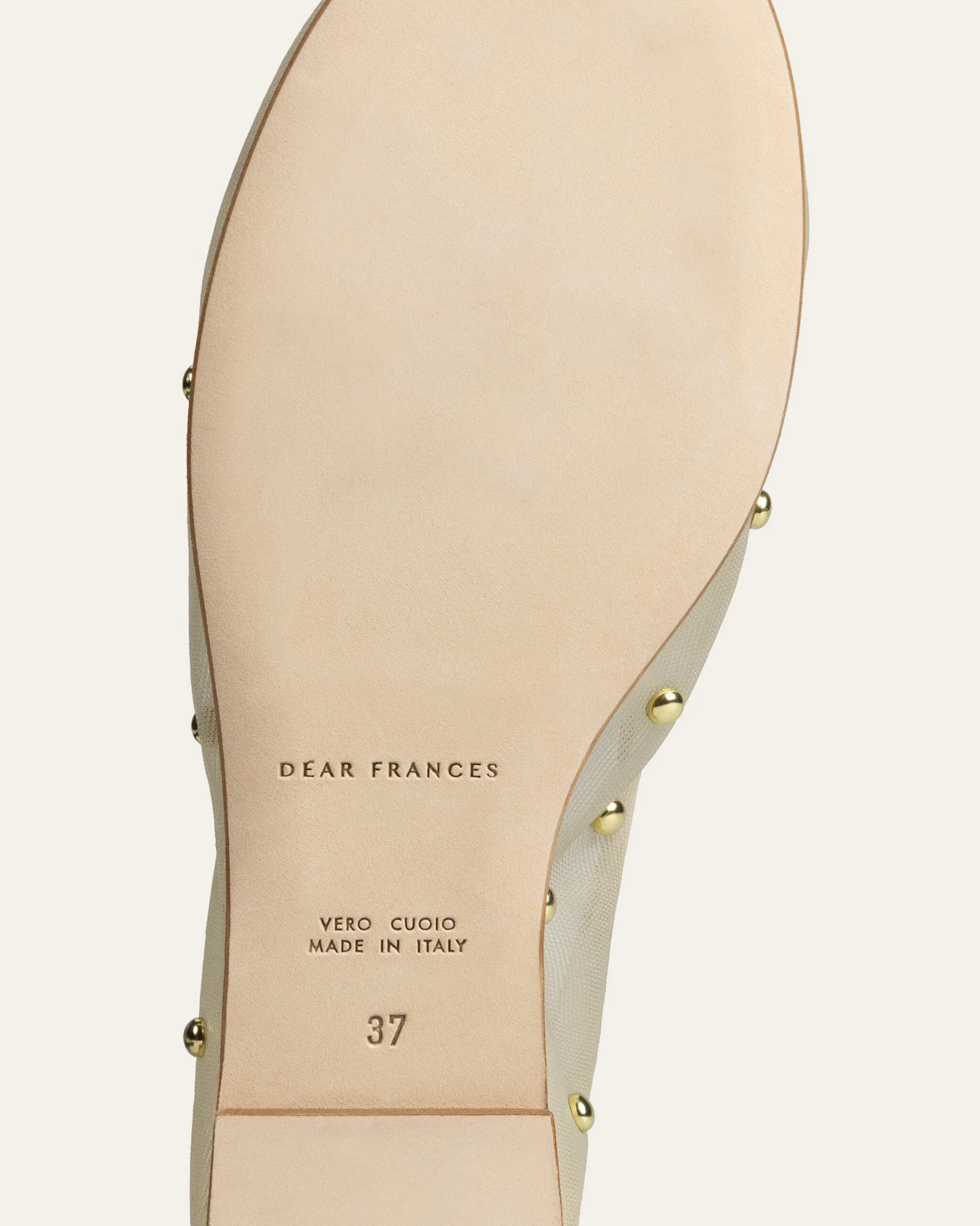 Balla Studs, Crema Mesh sold by Dear Frances product image thumbnail 3