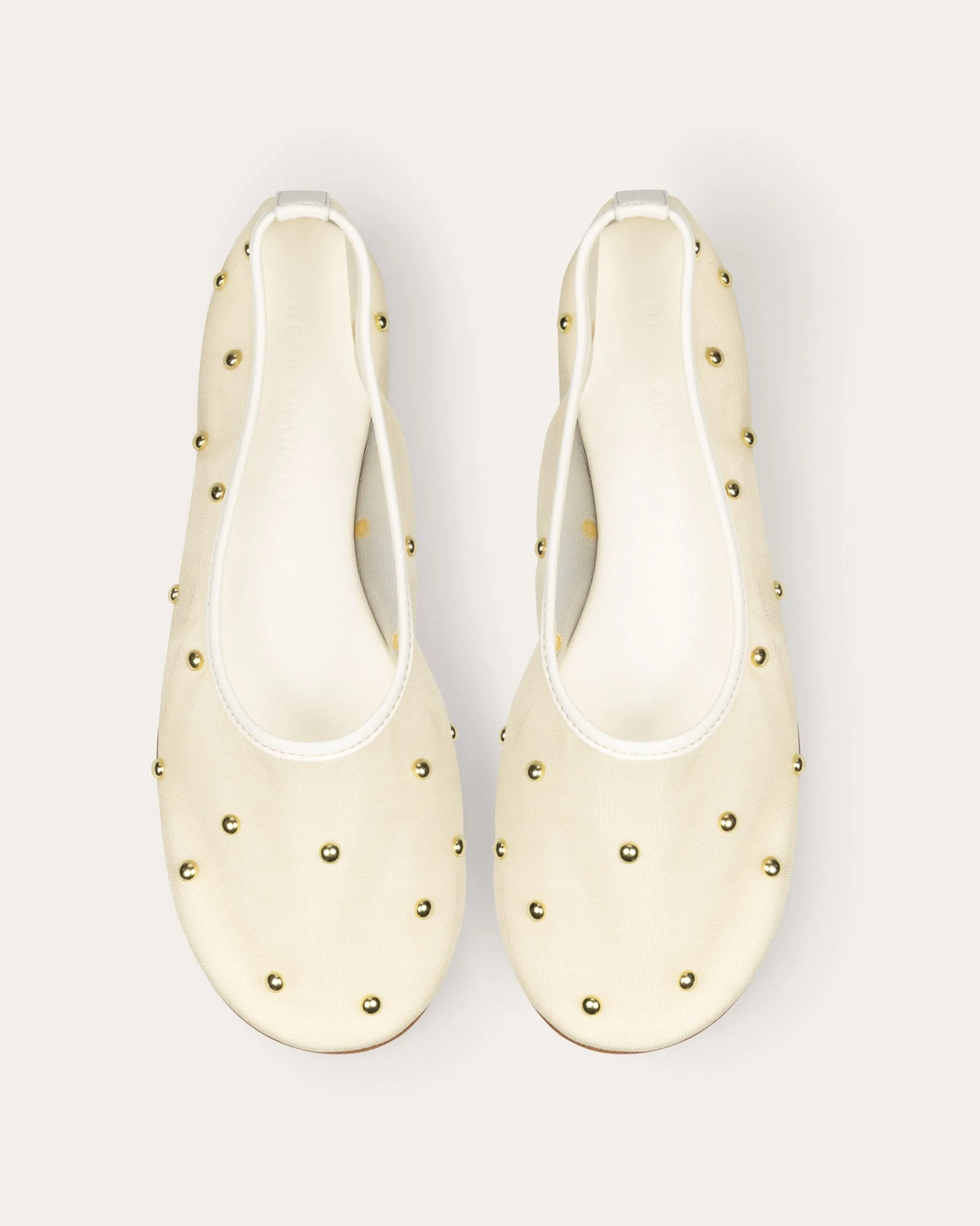 Balla Studs, Crema Mesh sold by Dear Frances product image thumbnail 2