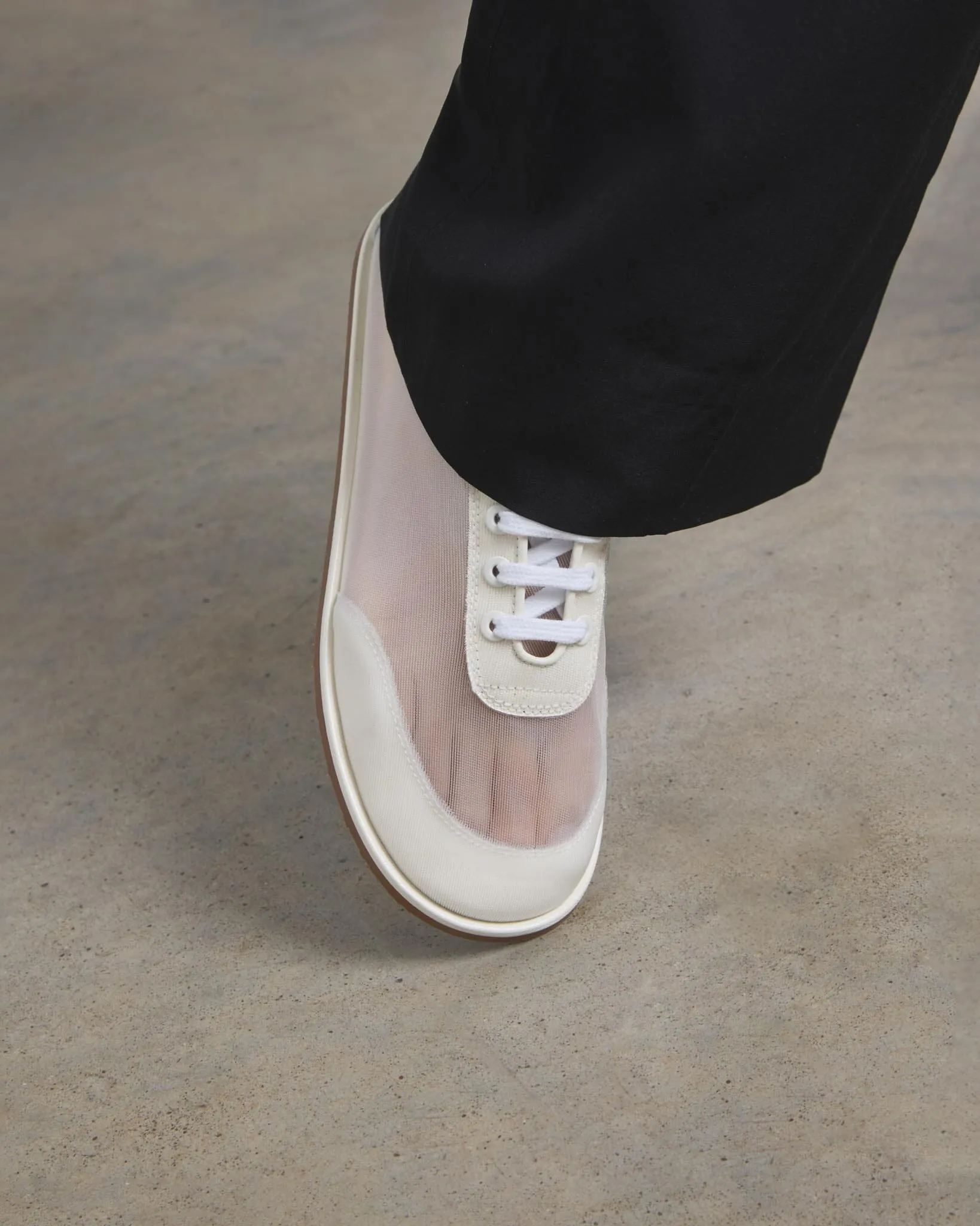 Balla Trainer, White Mesh sold by Dear Frances product image thumbnail 4