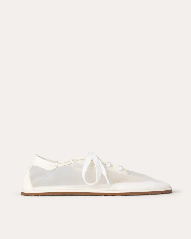 Balla Trainer, White Mesh made by Dear Frances