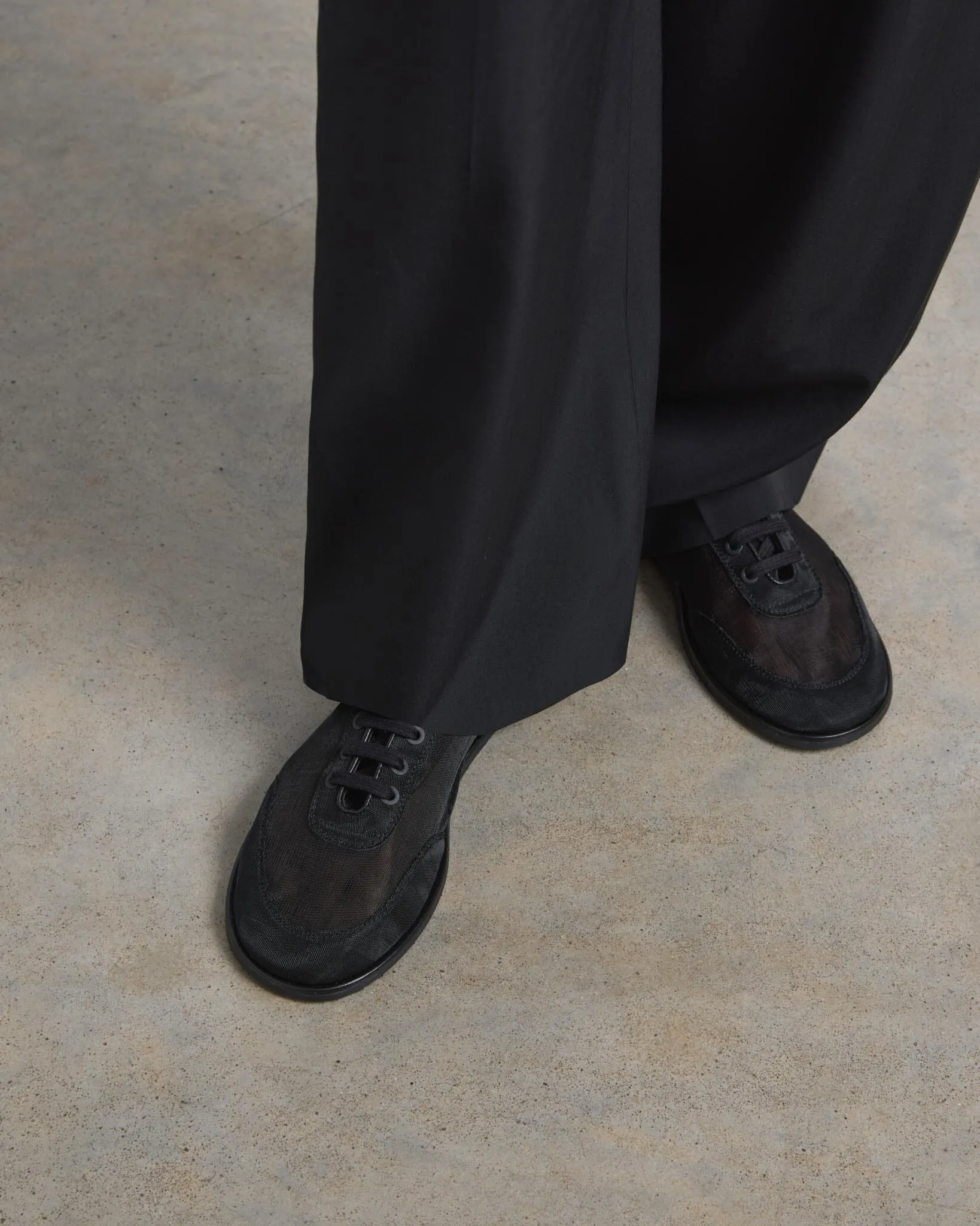 Balla Trainer, Black Mesh sold by Dear Frances product image thumbnail 5