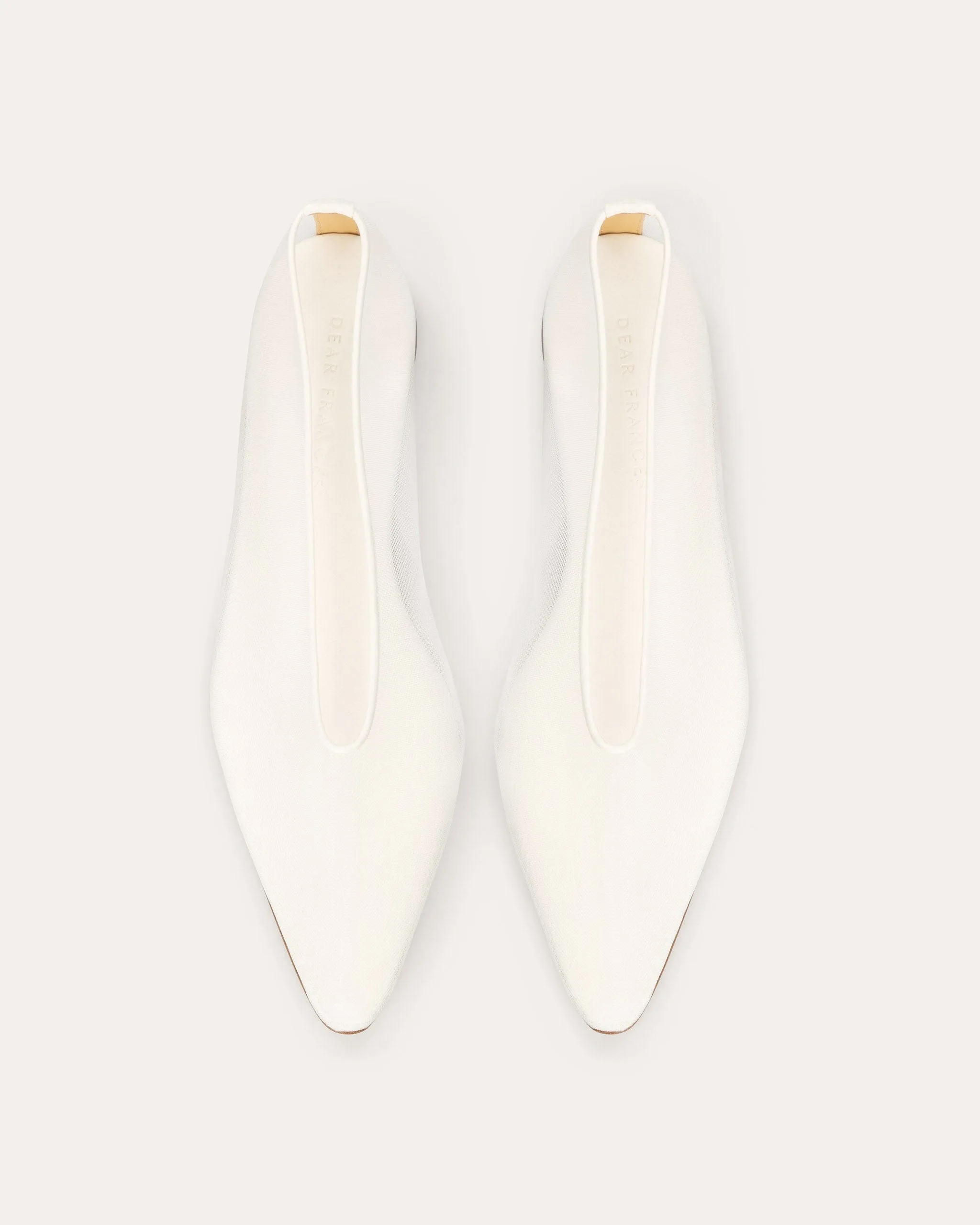 Topo Flat, White Mesh sold by Dear Frances product image thumbnail 2