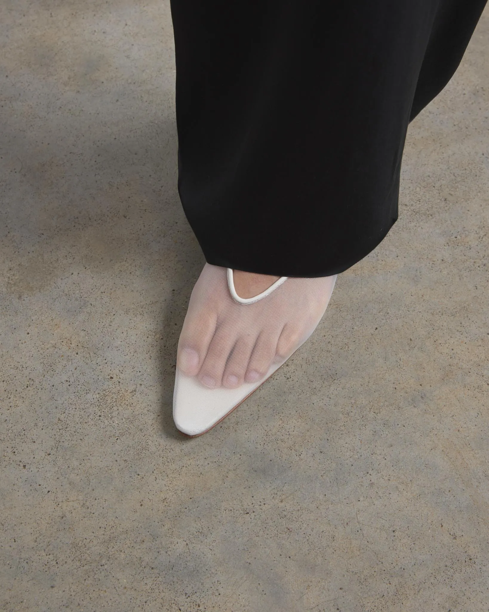 Topo Flat, White Mesh sold by Dear Frances product image thumbnail 5