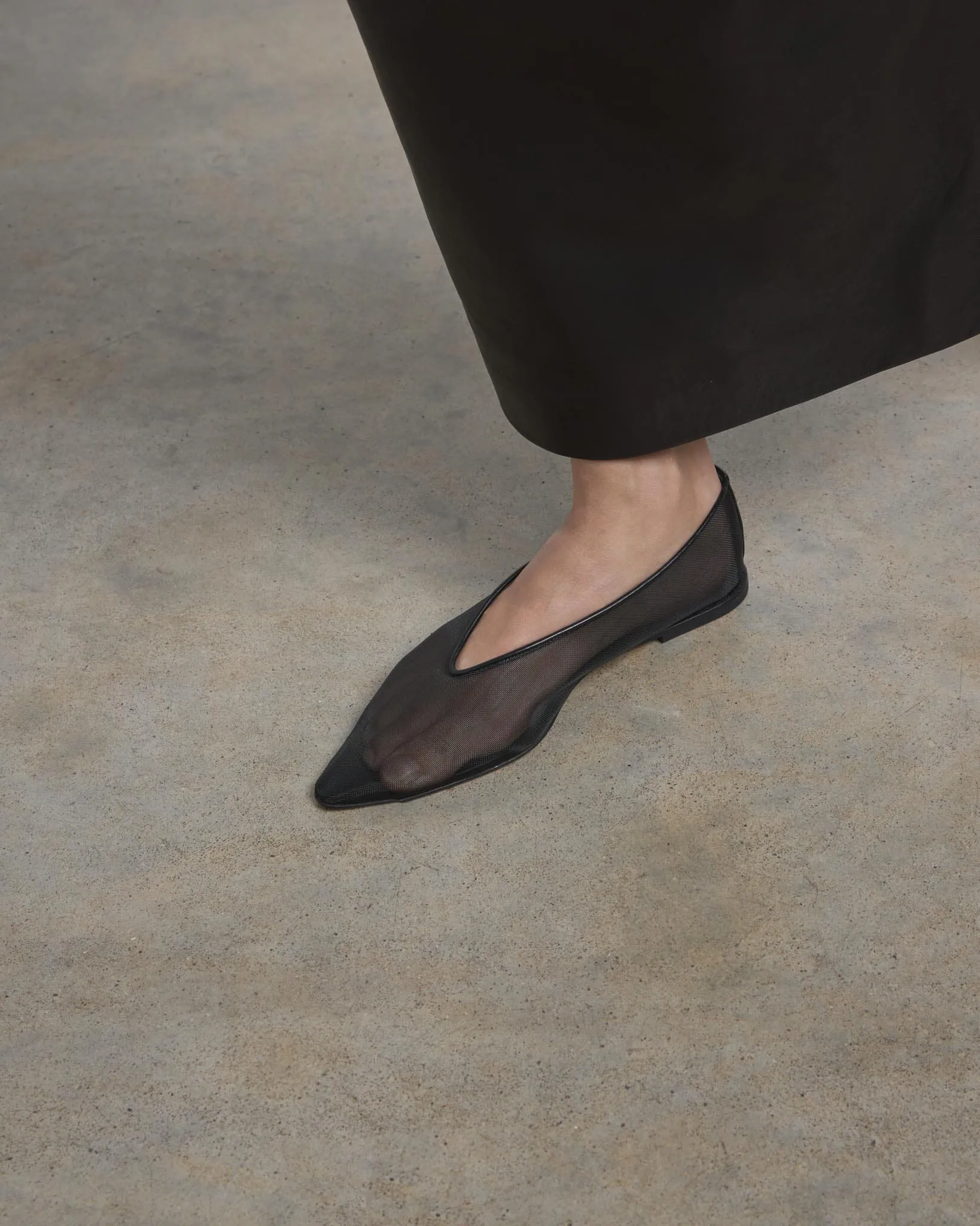 Topo Flat, Black Mesh sold by Dear Frances product image thumbnail 4