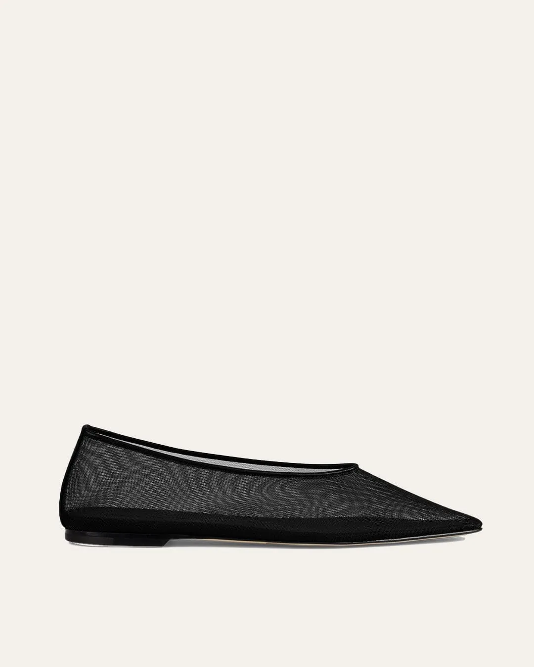 Topo Flat, Black Mesh sold by Dear Frances