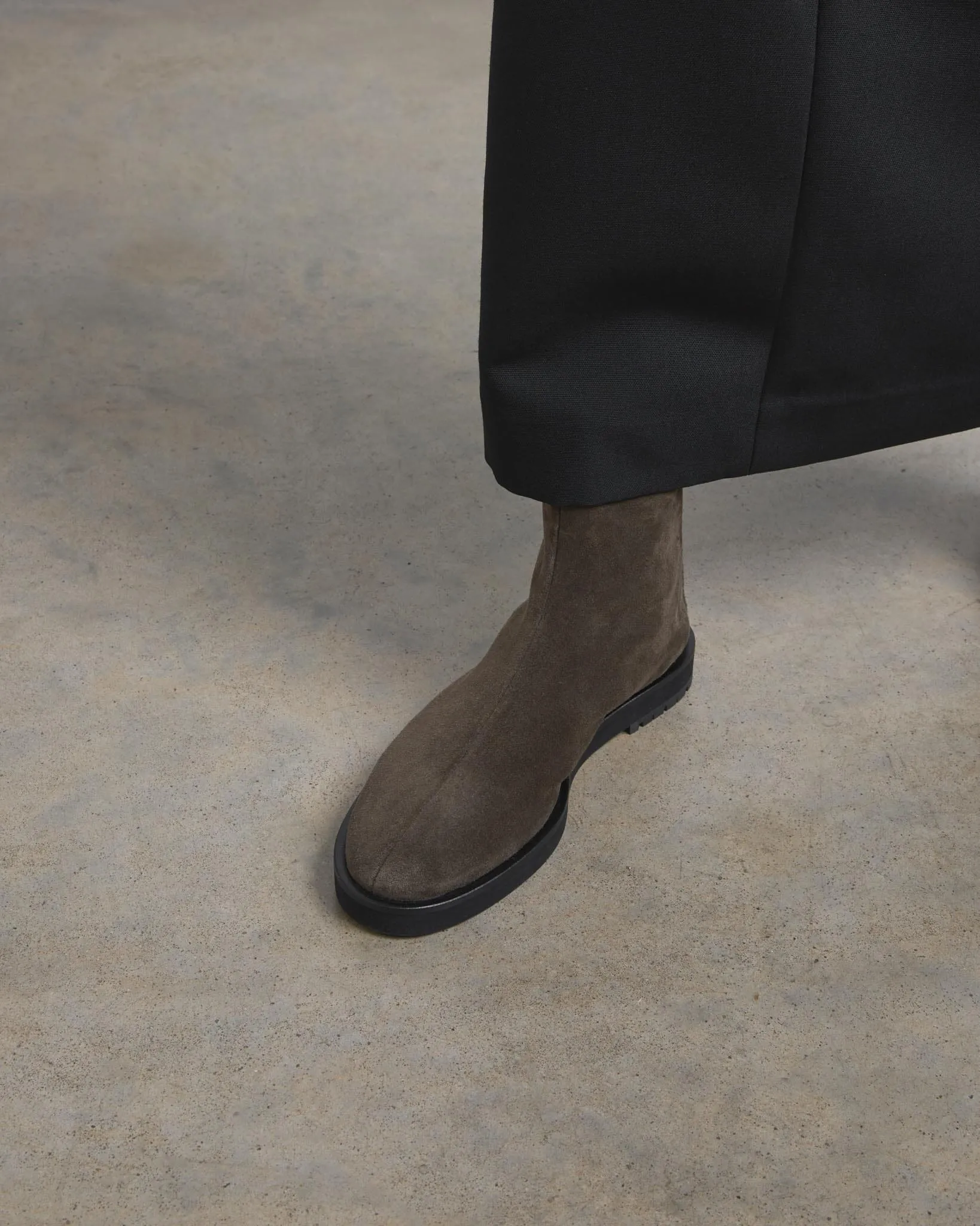 Joss Bootie, Truffle Suede sold by Dear Frances product image thumbnail 3