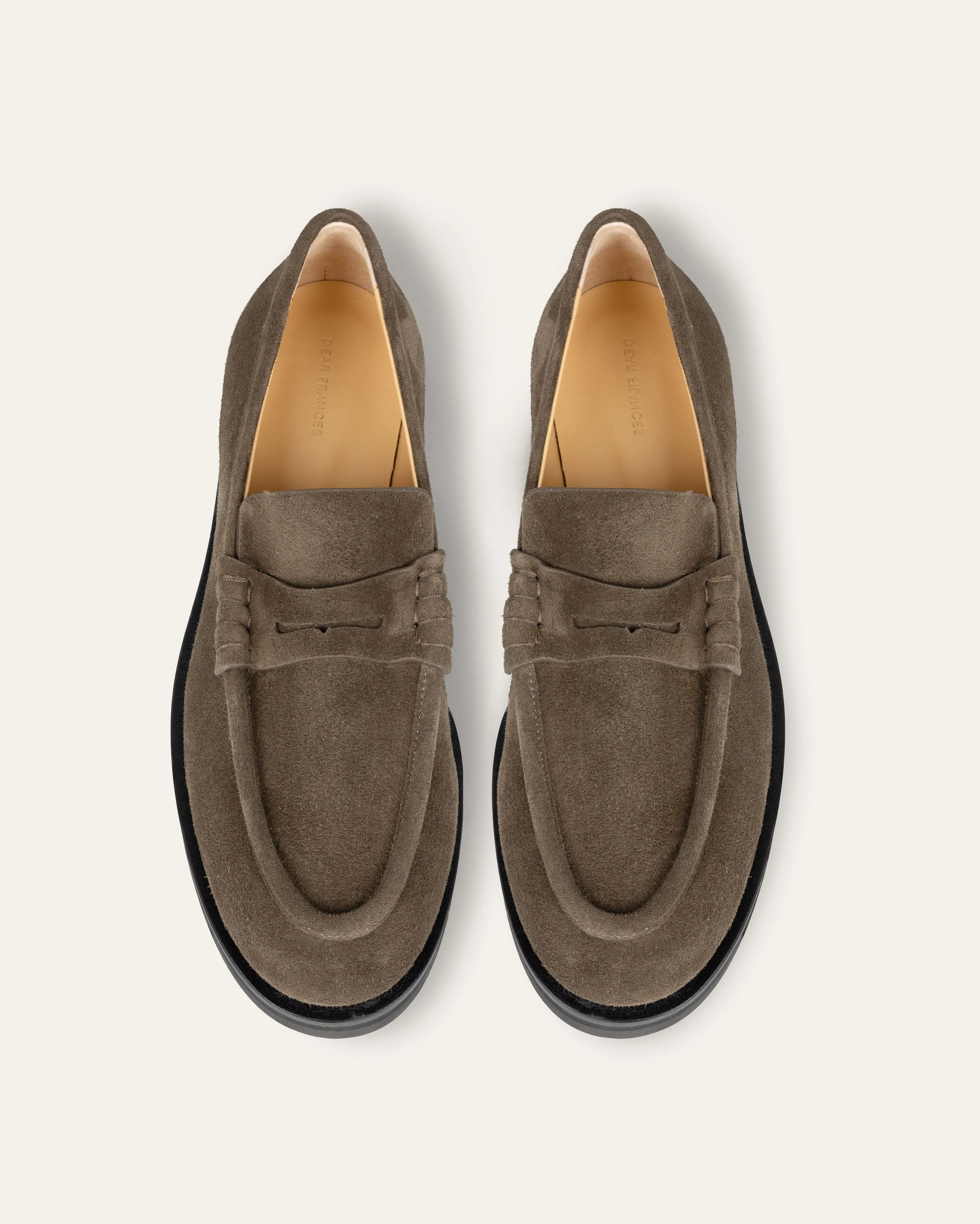 Joss Loafer, Truffle Suede sold by Dear Frances product image thumbnail 2