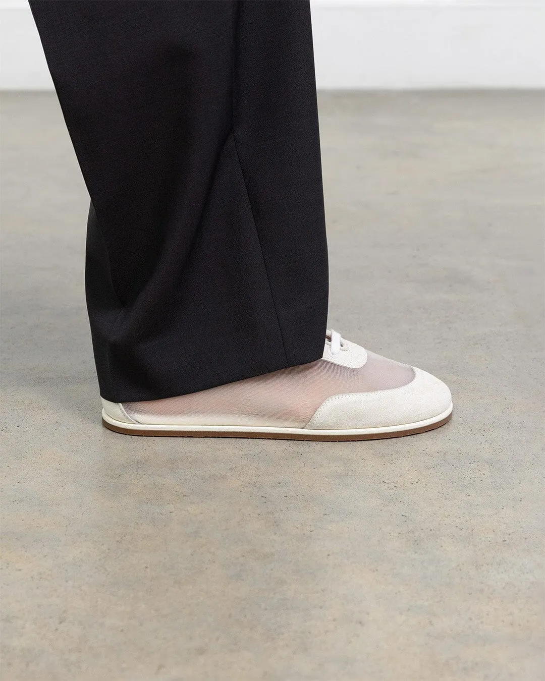 Balla Trainer, White Suede sold by Dear Frances product image thumbnail 4