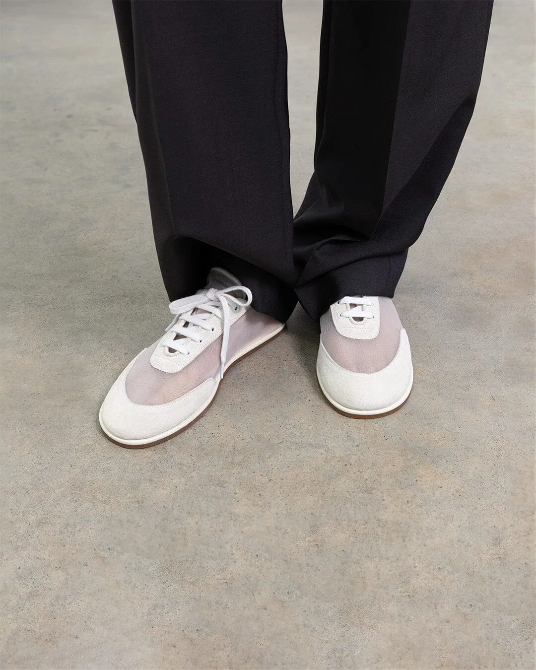 Balla Trainer, White Suede sold by Dear Frances product image thumbnail 3