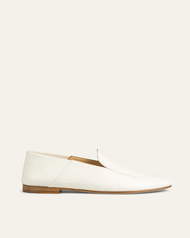 Gio Loafer, White sold by Dear Frances