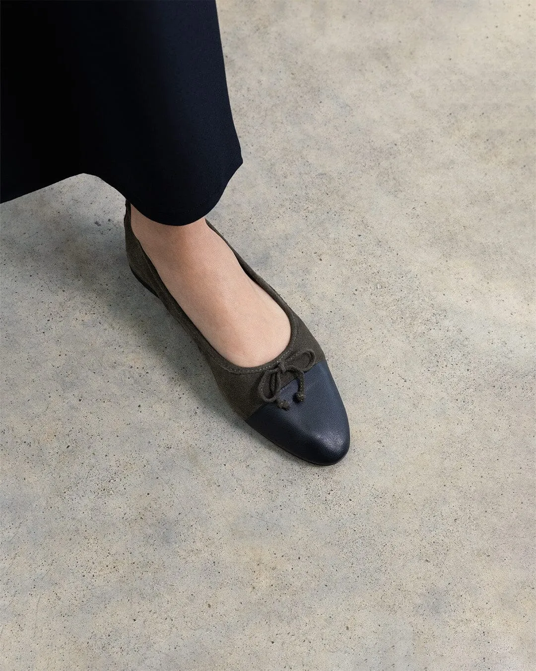 Gala, Khaki Suede sold by Dear Frances product image thumbnail 4