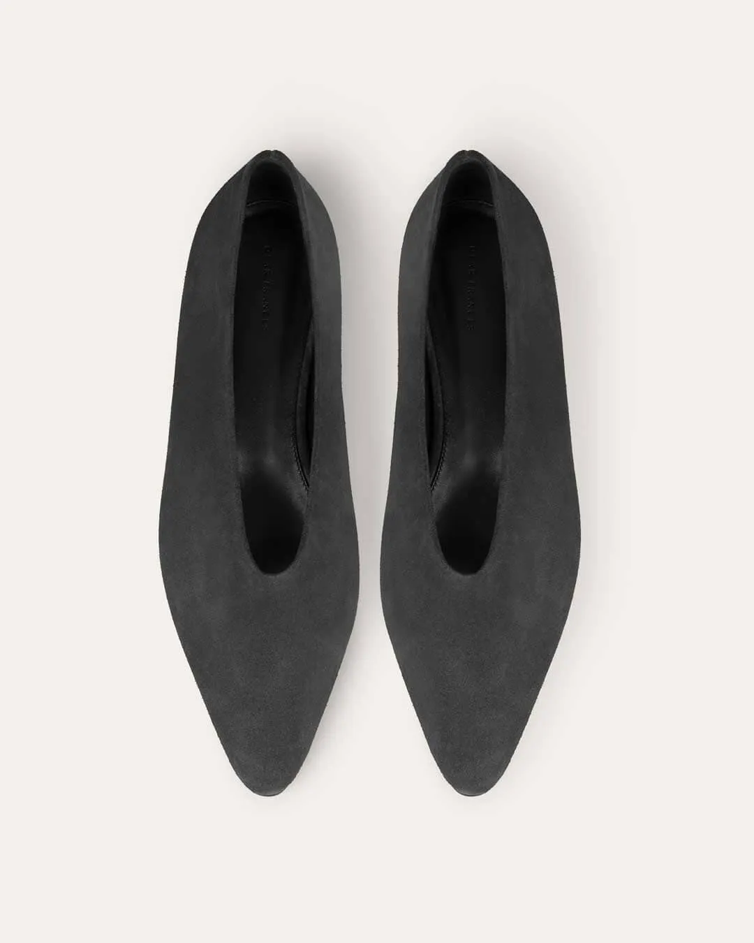 Topo Flat, Charcoal Suede sold by Dear Frances product image thumbnail 2