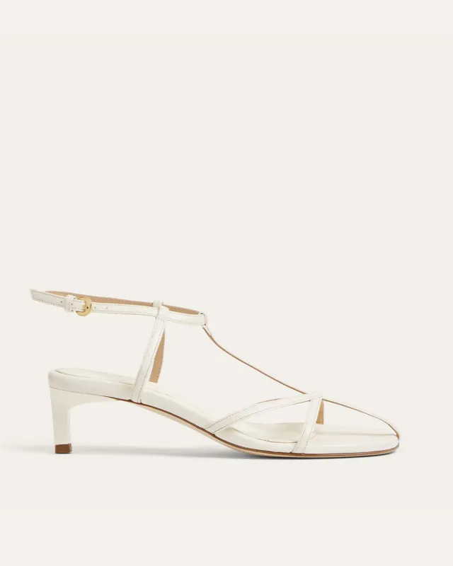 Tee Sandal, Crema made by Dear Frances