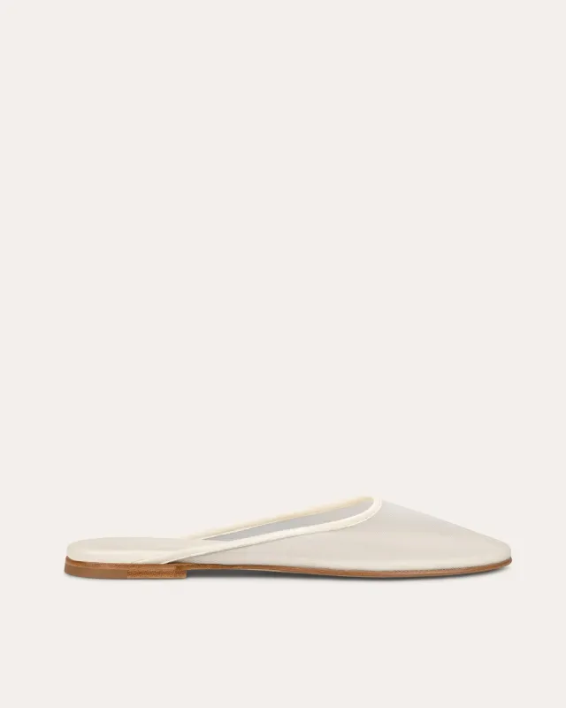 Balla Mesh Slipper, White made by Dear Frances