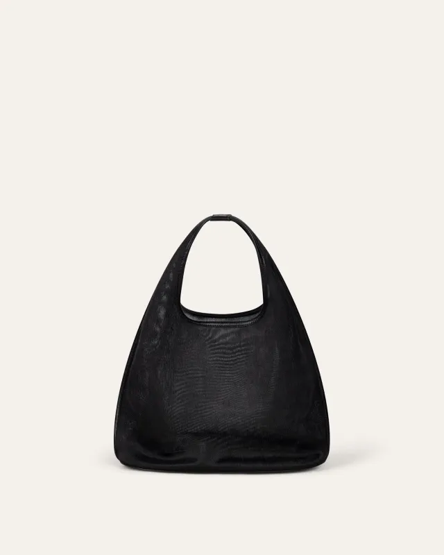 Small Mesh Sacchetto, Black made by Dear Frances