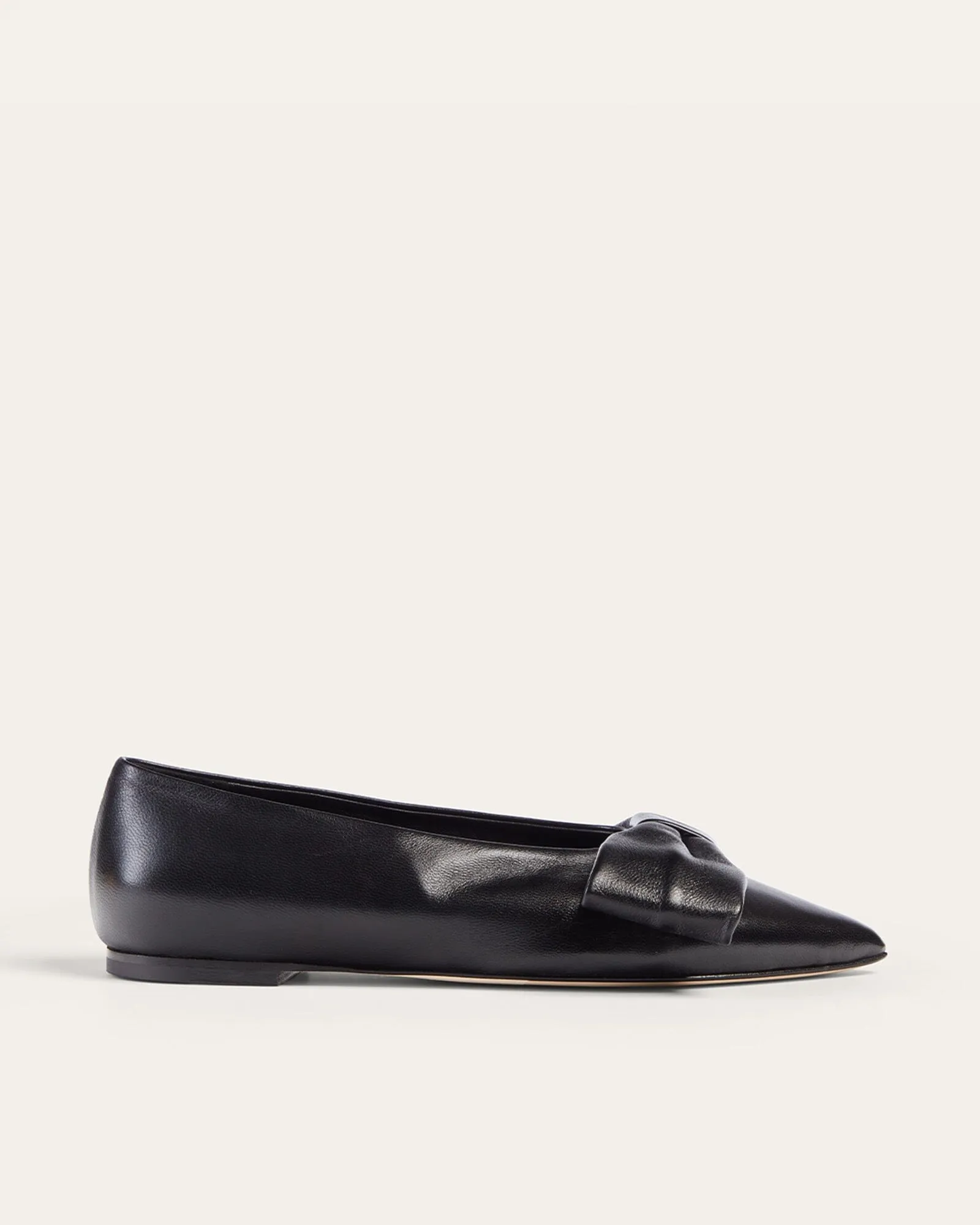 Bow Pump, Black sold by Dear Frances