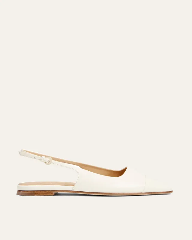 Tia Flat, White made by Dear Frances