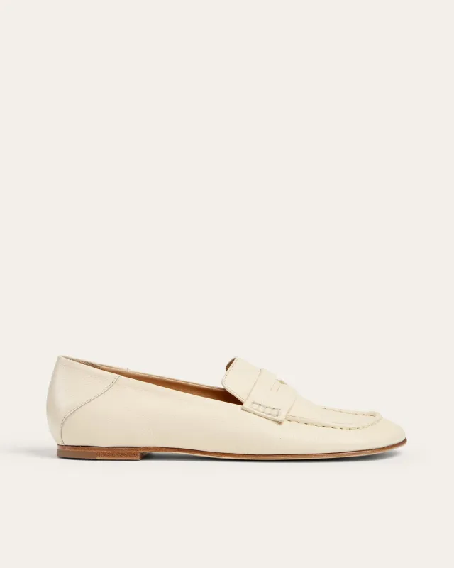 Drew Loafer, Crema made by Dear Frances