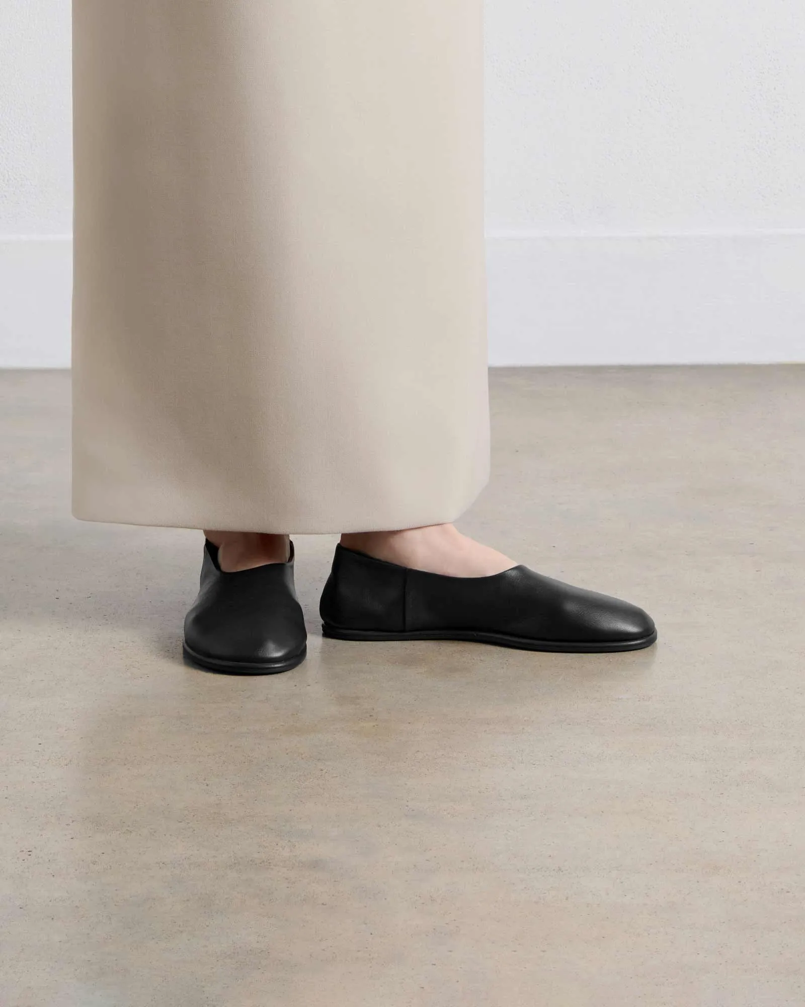 Slipper Shoe, Black sold by Dear Frances product image thumbnail 4