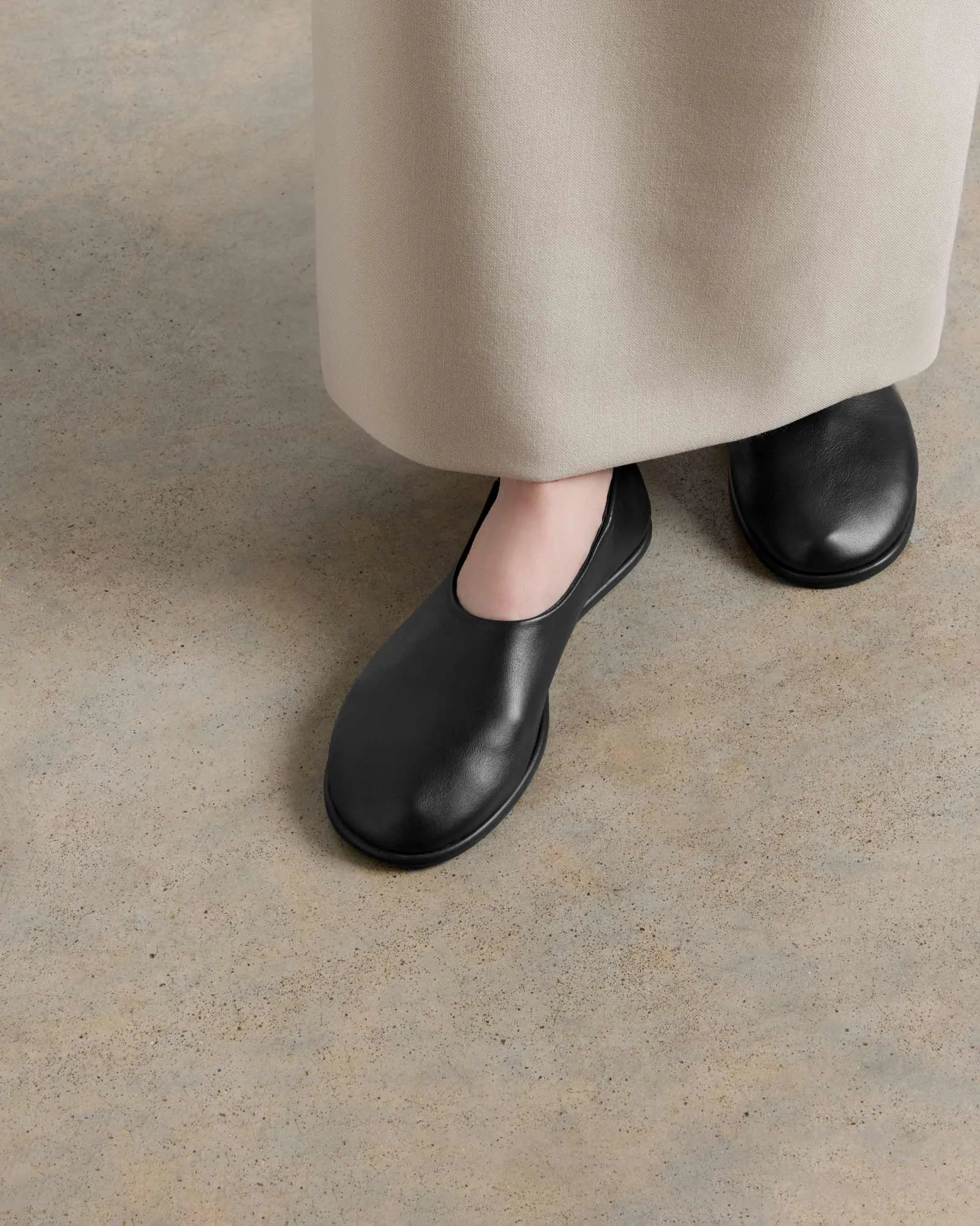 Slipper Shoe, Black sold by Dear Frances product image thumbnail 3
