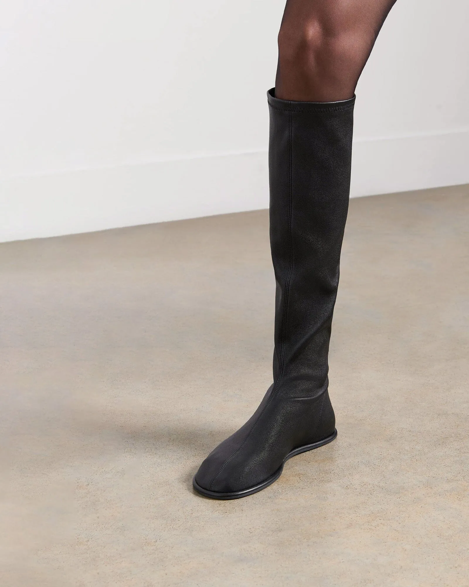 Balla Knee Boot, Black sold by Dear Frances product image thumbnail 2