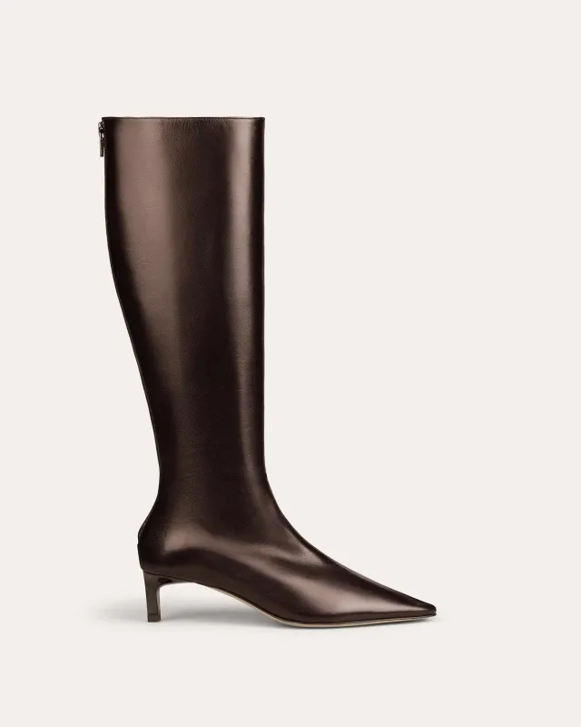 Topo Knee Boot, Espresso made by Dear Frances
