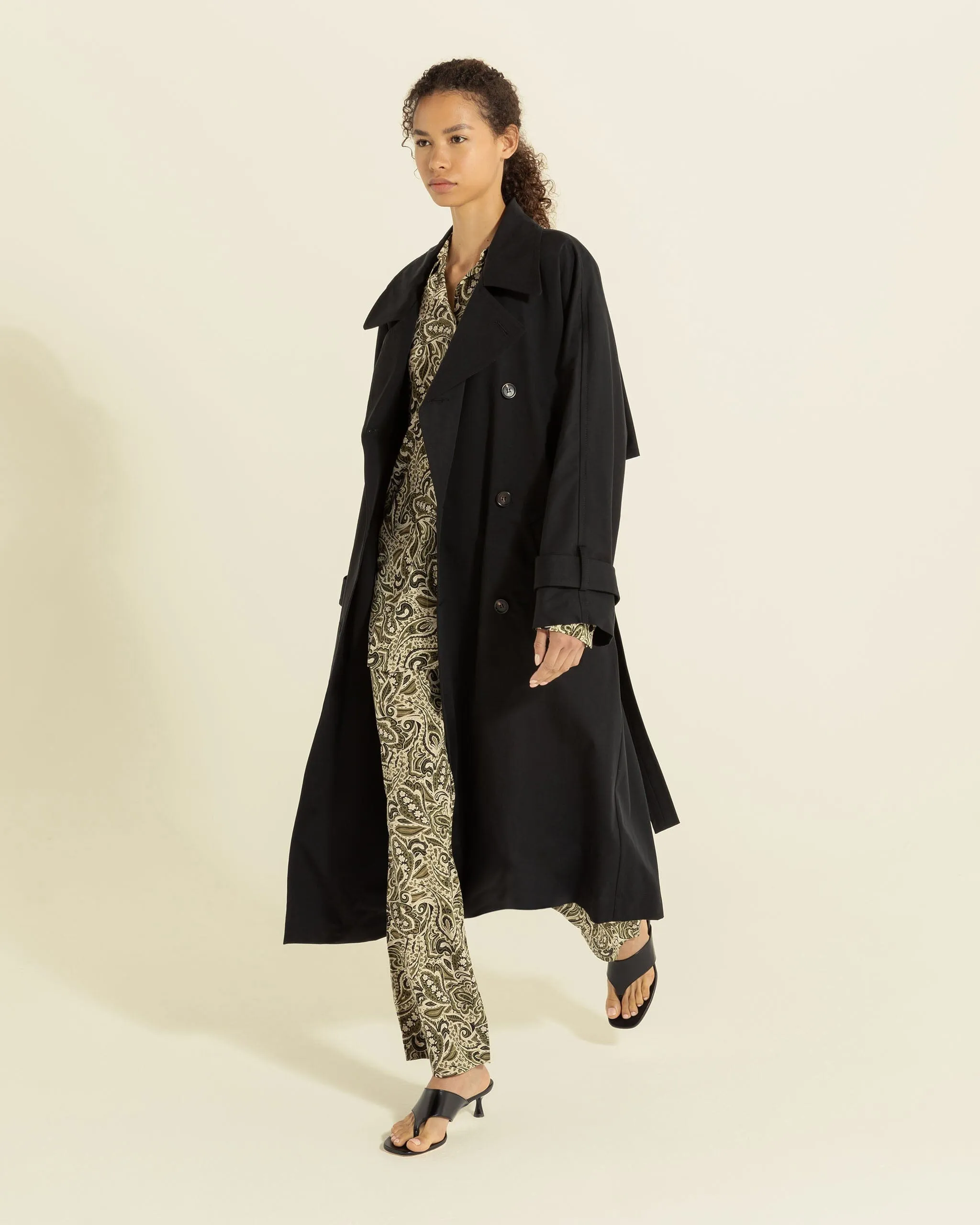 Flis Sandal, Black sold by Dear Frances product image thumbnail 3