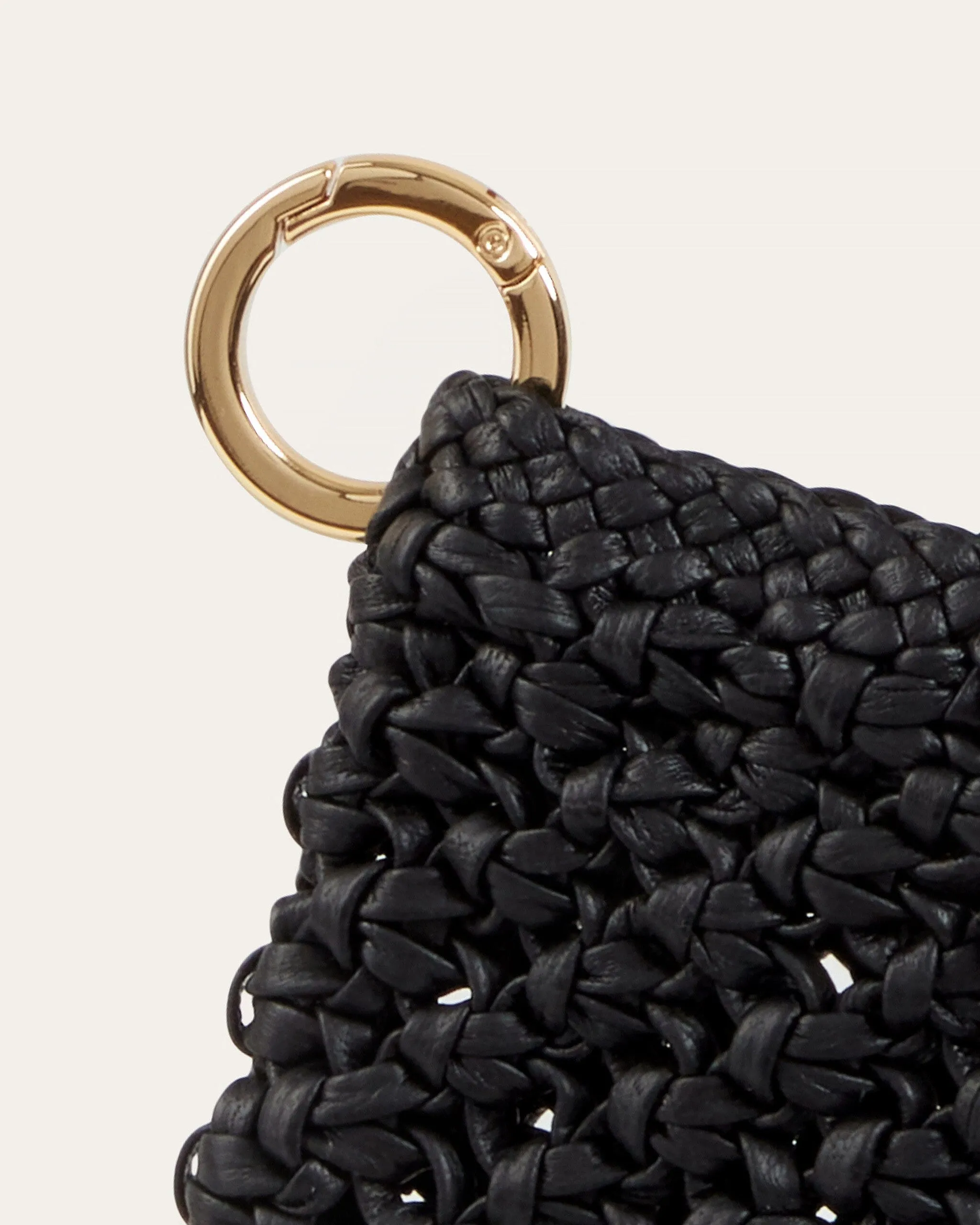 Gio Small Tote, Black Weave sold by Dear Frances product image thumbnail 3