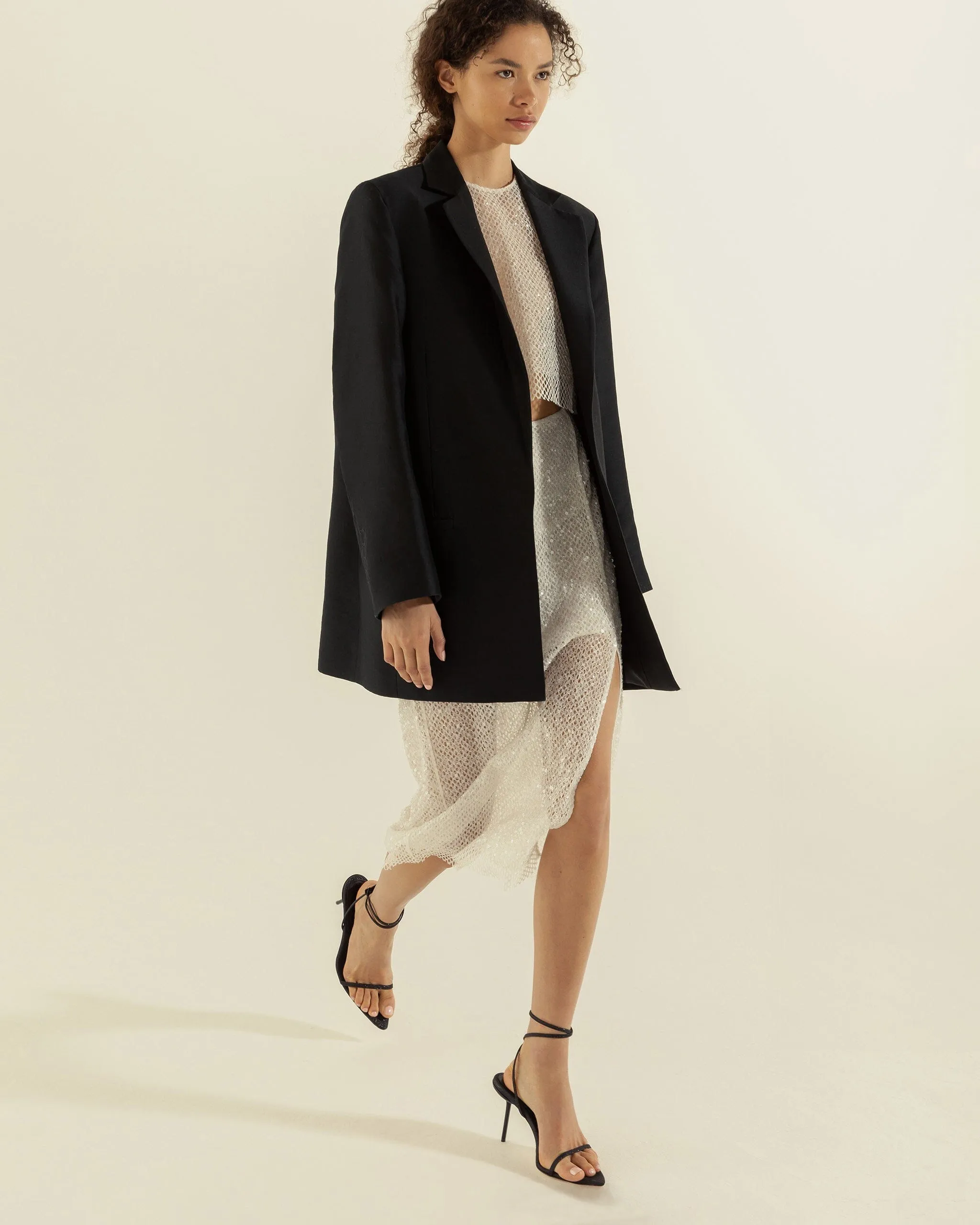 Fin Sandal, Midnight sold by Dear Frances product image thumbnail 3