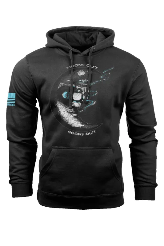 Moons out Goons out - Hoodie sold by Nine Line