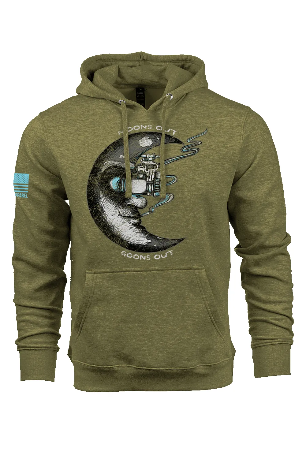 Moons out Goons out - Hoodie sold by Nine Line product image thumbnail 5