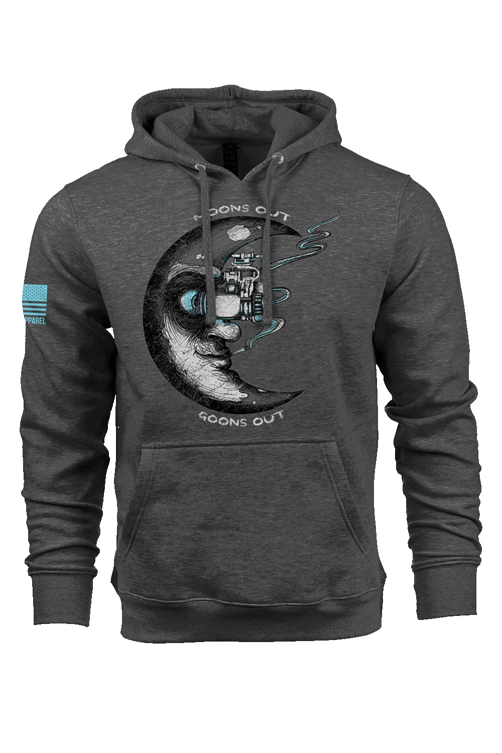 Moons out Goons out - Hoodie sold by Nine Line product image thumbnail 3