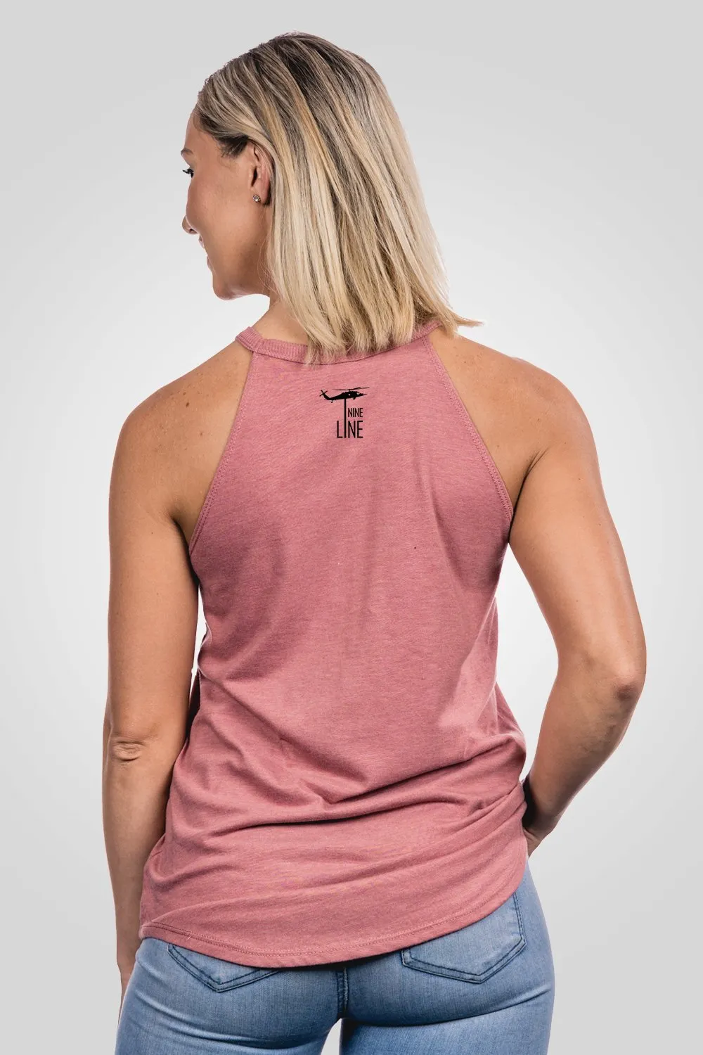 Women's Halter Tank - Relentlessly Fierce sold by Nine Line product image thumbnail 4