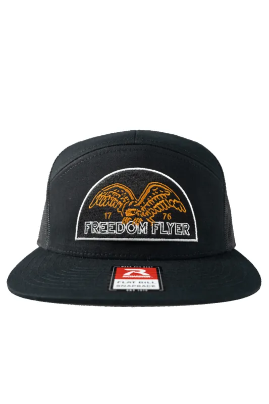 Freedom Flyer 7-Panel Richardson Trucker Hat sold by Nine Line