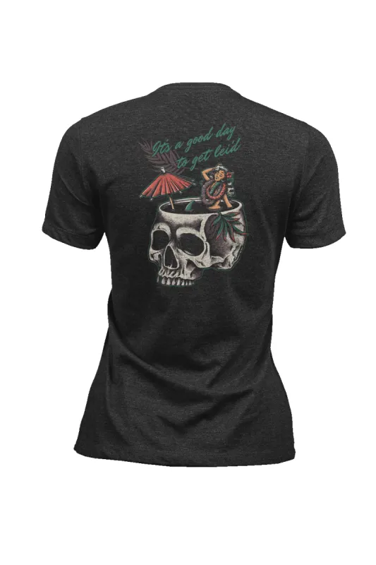 Women's T-Shirt -  Get Lei'd sold by Nine Line