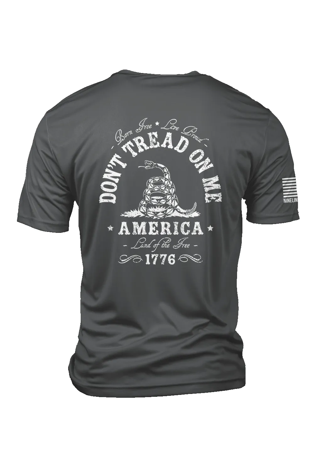 Don't Tread On Me - Moisture Wicking T-Shirt sold by Nine Line product image thumbnail 3